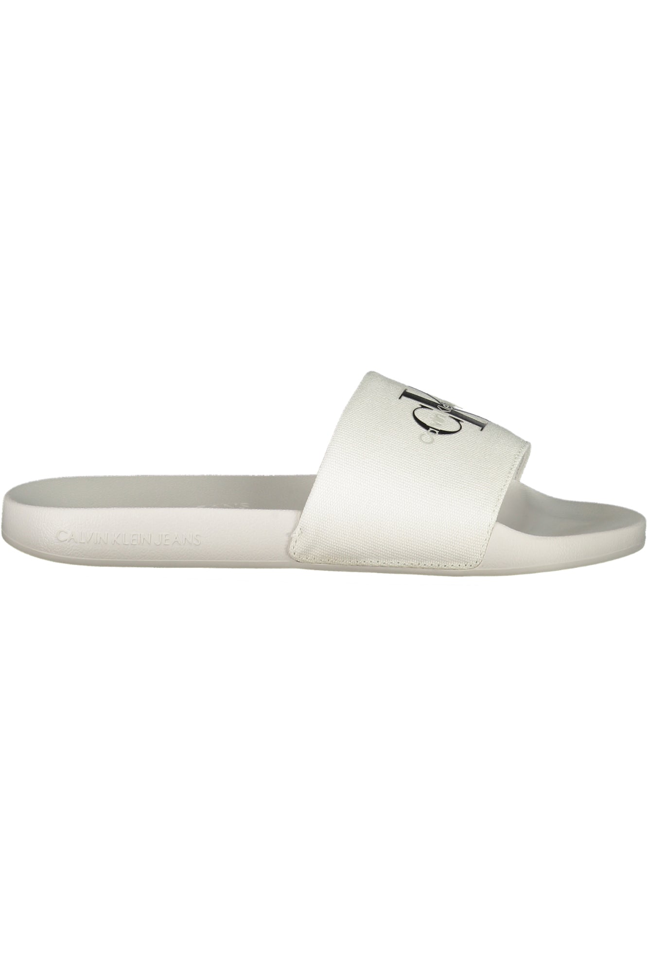 CALVIN KLEIN CALZATURA CIABATTA UOMO BIANCO