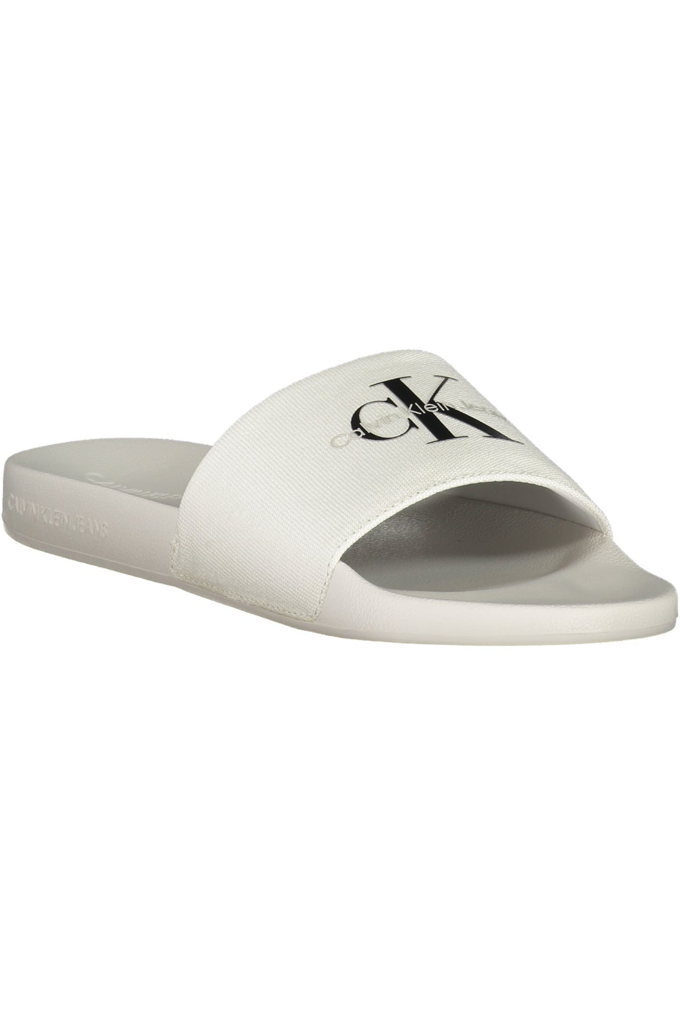 CALVIN KLEIN CALZATURA CIABATTA UOMO BIANCO