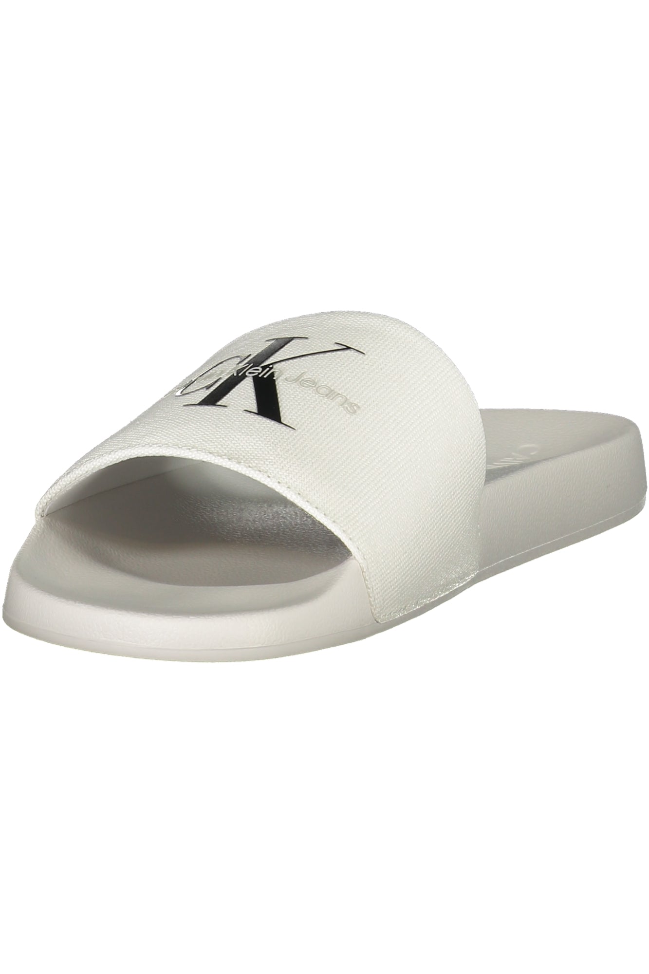 CALVIN KLEIN CALZATURA CIABATTA UOMO BIANCO