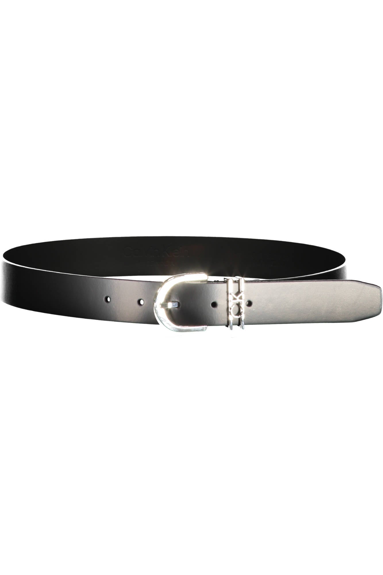 CALVIN KLEIN CINTURA IN PELLE DONNA NERO