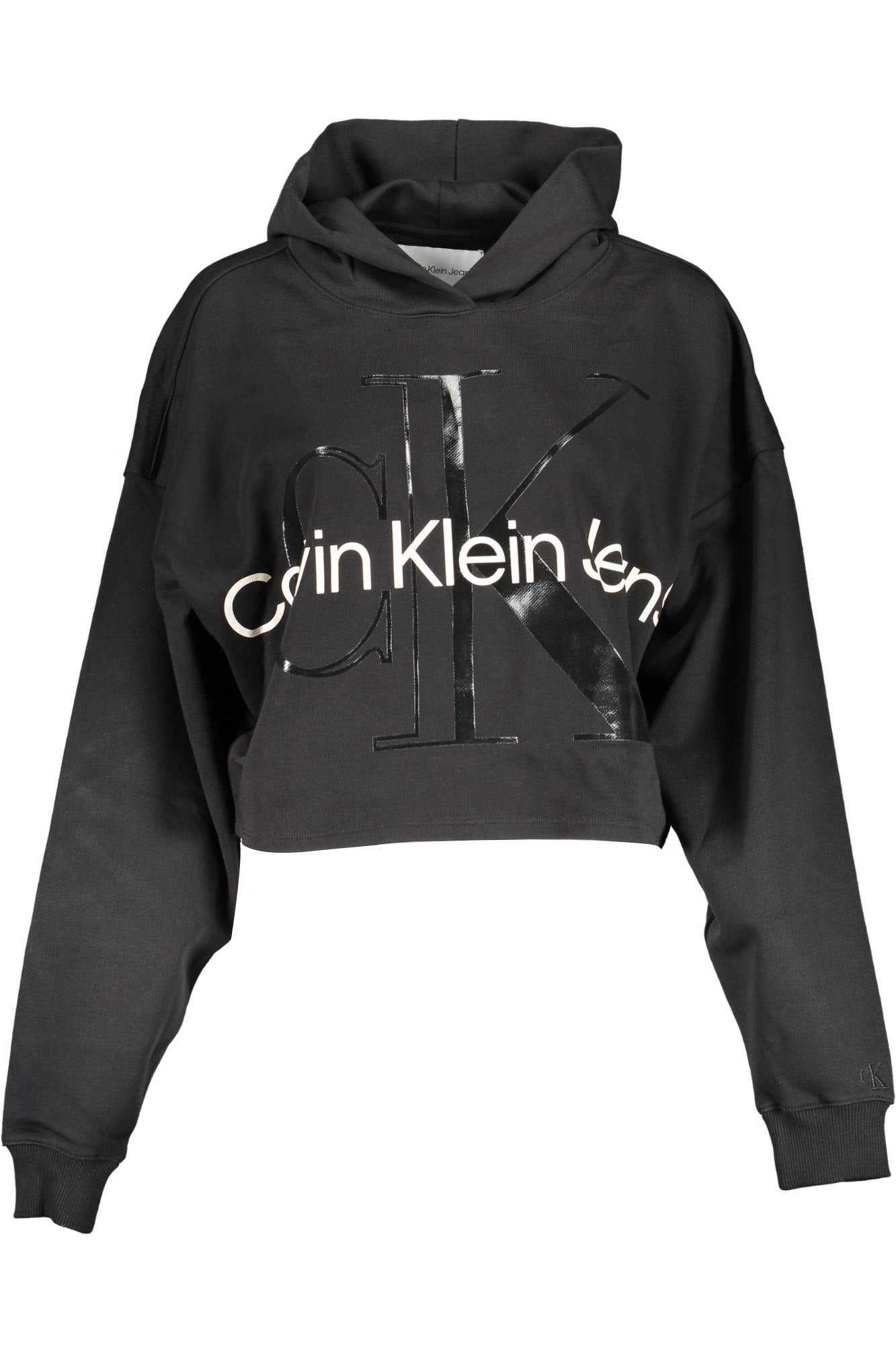 CALVIN KLEIN FELPA SENZA ZIP DONNA NERO