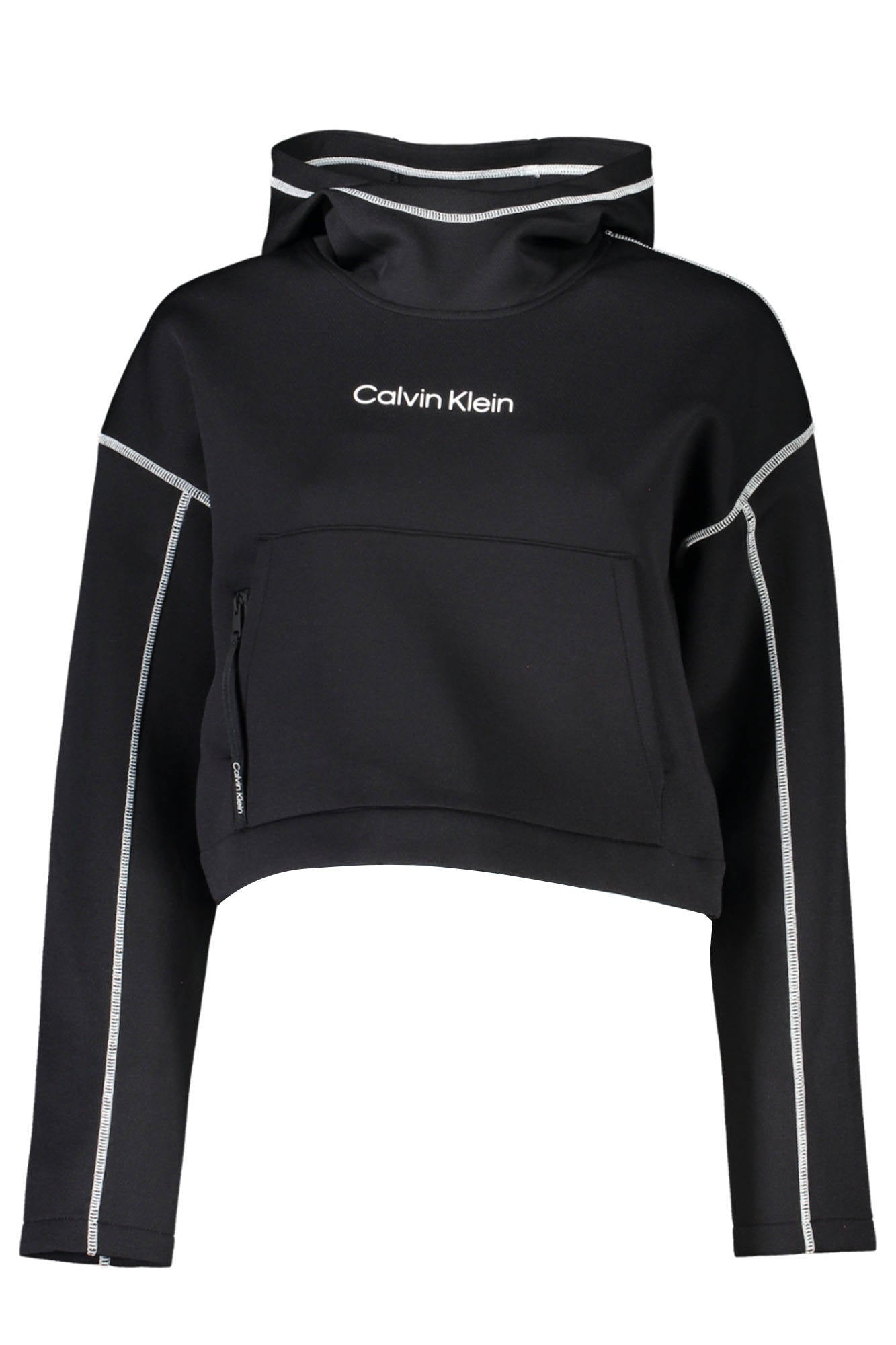 CALVIN KLEIN FELPA SENZA ZIP DONNA NERO