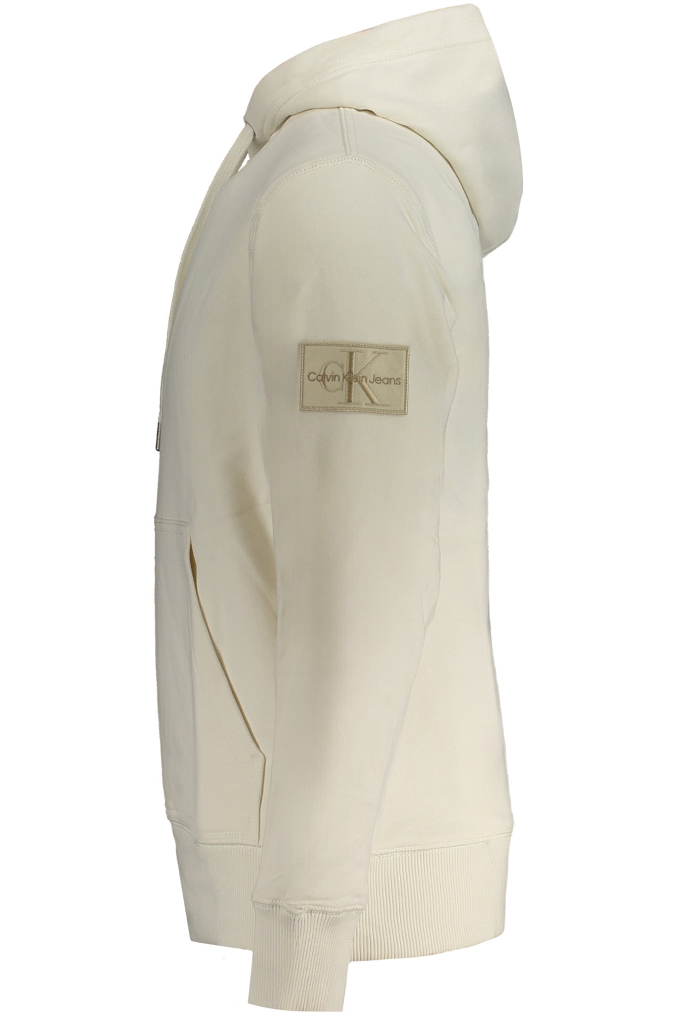 CALVIN KLEIN FELPA SENZA ZIP UOMO BIANCO