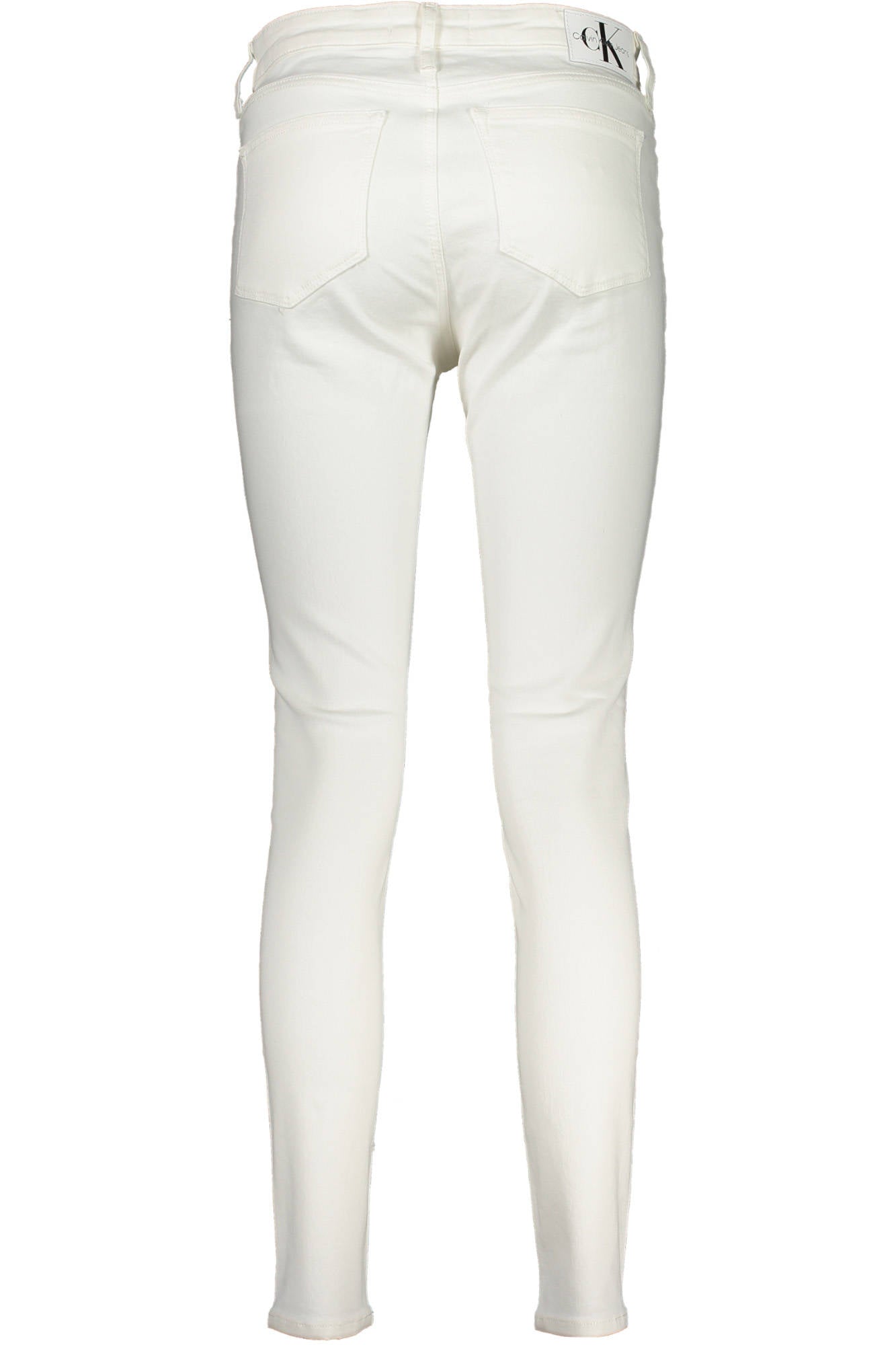 CALVIN KLEIN JEANS DENIM DONNA BIANCO