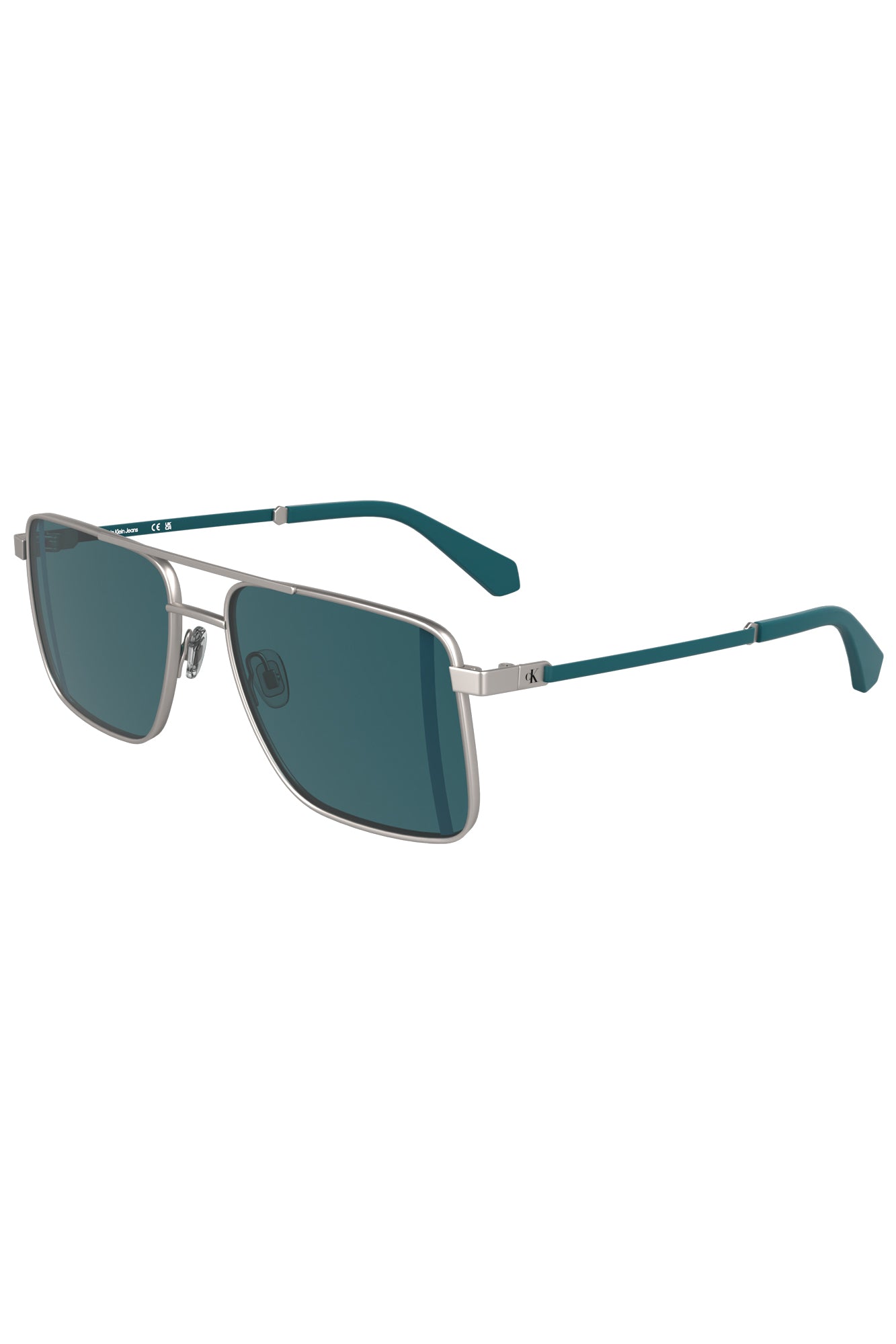 CALVIN KLEIN OCCHIALE DA SOLE UOMO ARGENTO