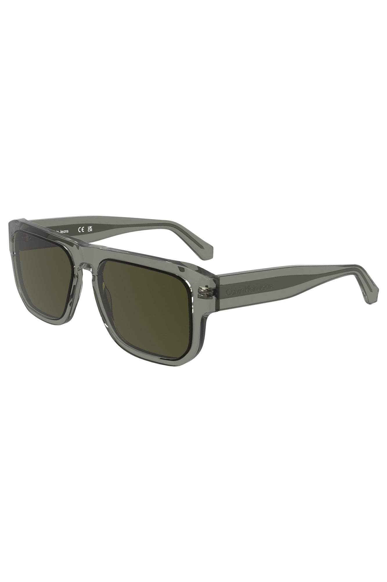 CALVIN KLEIN OCCHIALE DA SOLE UOMO GRIGIO
