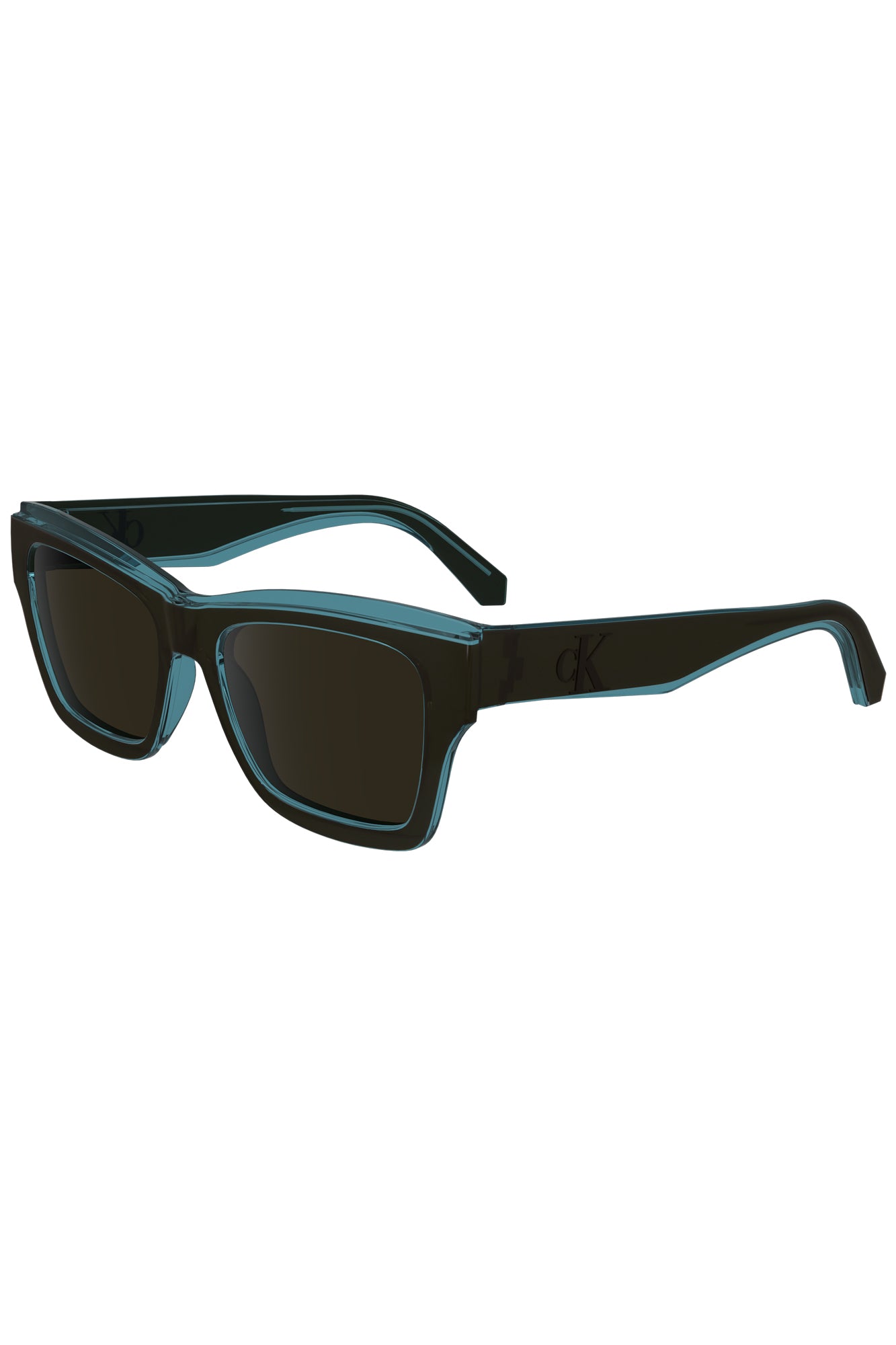 CALVIN KLEIN OCCHIALE DA SOLE UOMO MARRONE