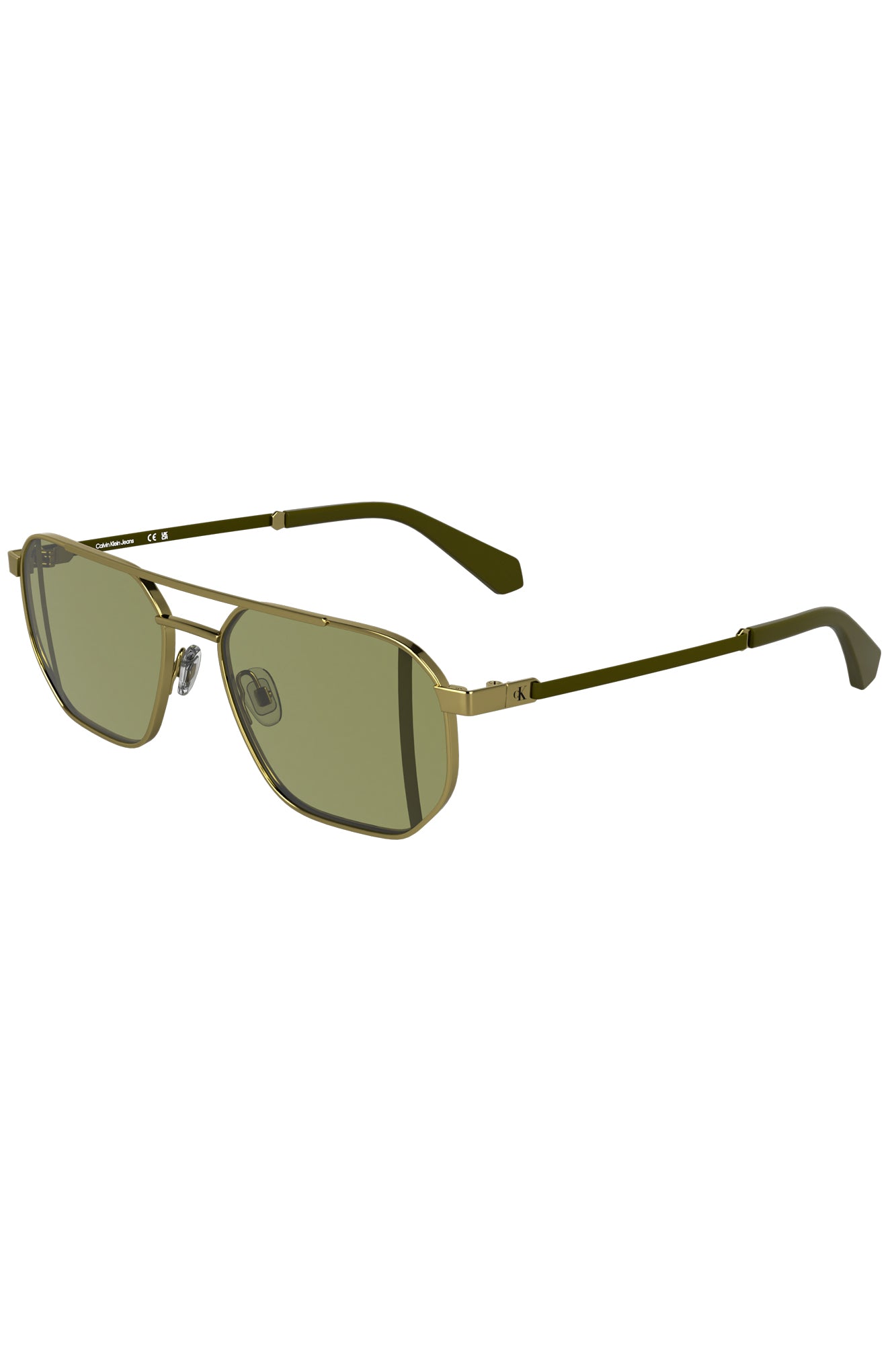 CALVIN KLEIN OCCHIALE DA SOLE UOMO ORO