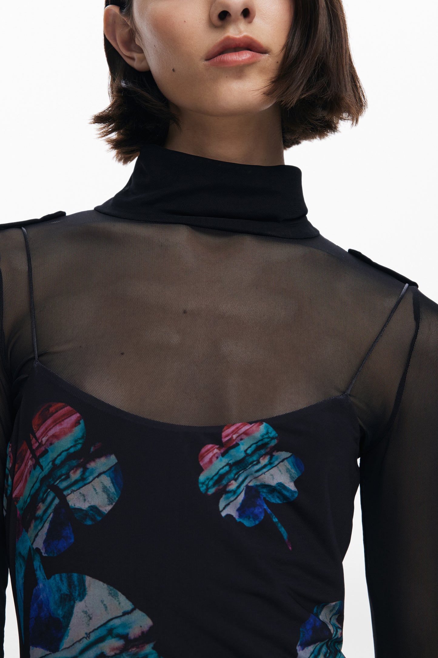 DESIGUAL ABITO LUNGO DONNA NERO