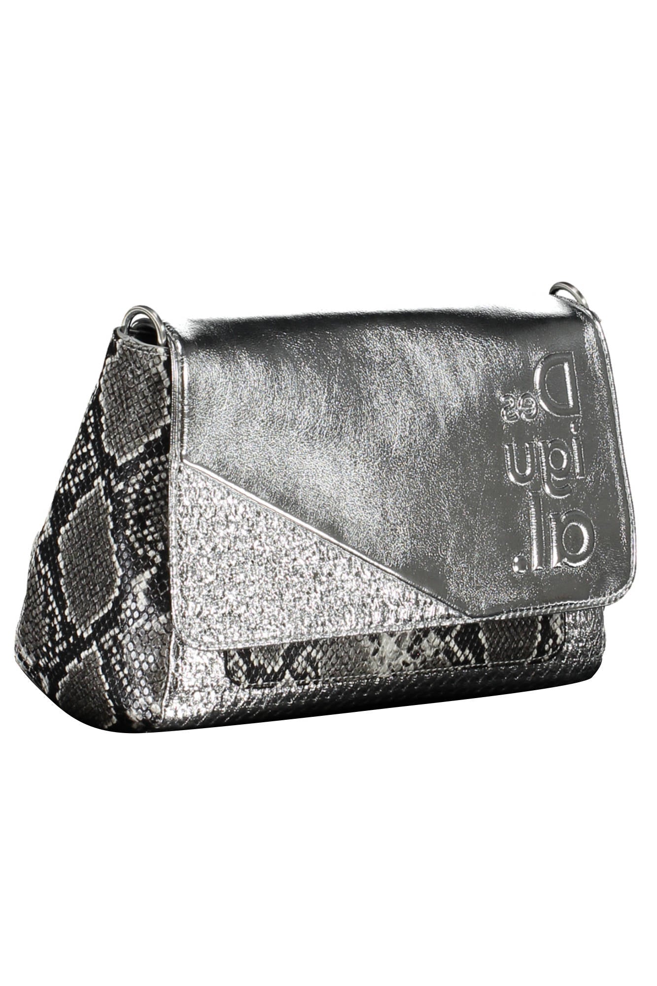 DESIGUAL BORSA DONNA ARGENTO