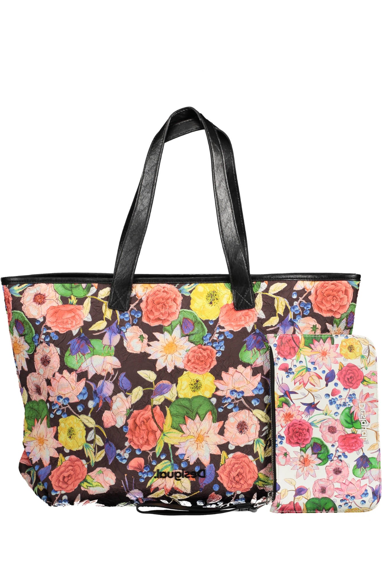 DESIGUAL BORSA DONNA NERO