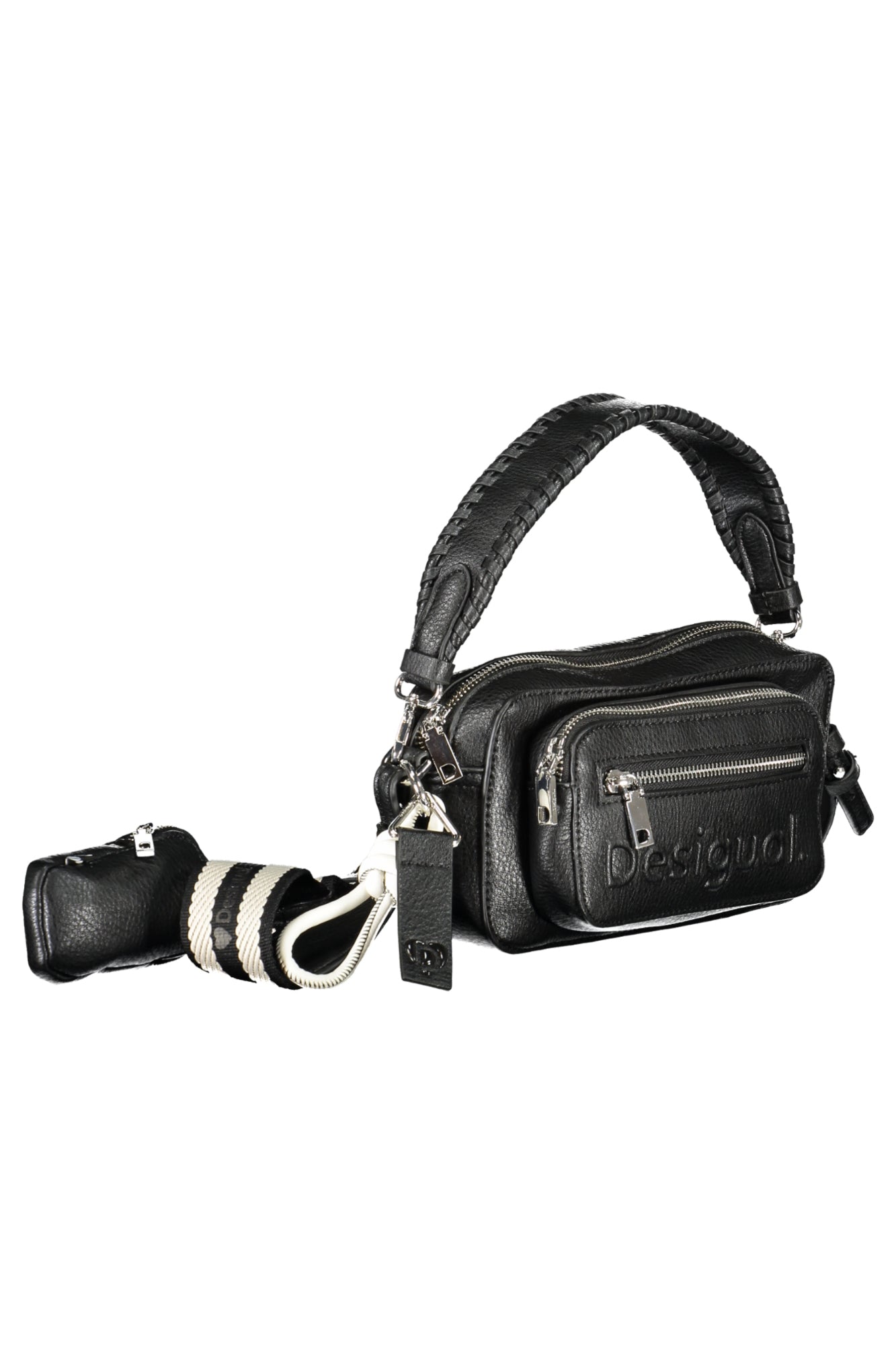 DESIGUAL BORSA DONNA NERO