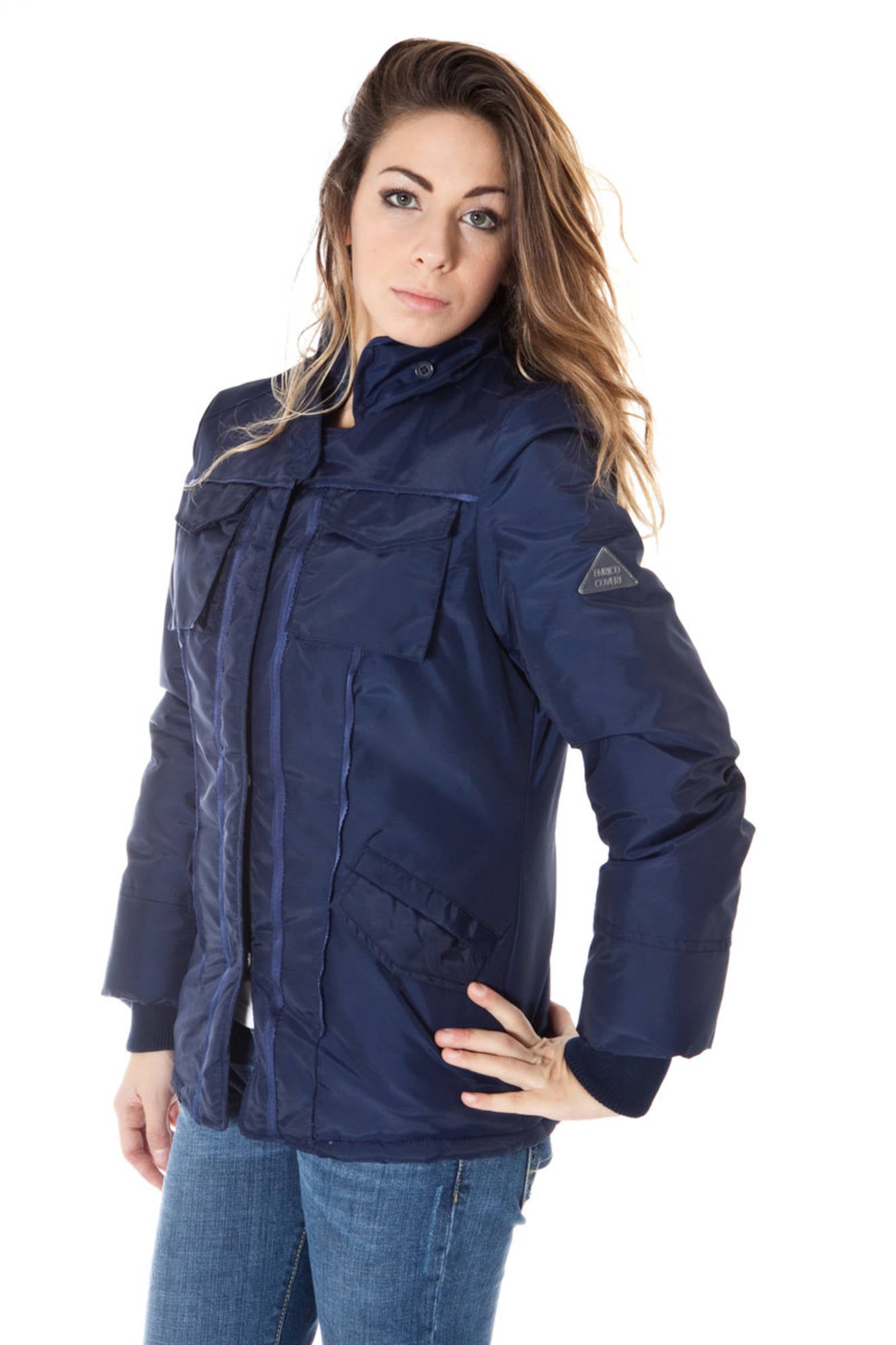 ENRICO COVERI GIUBBOTTO DONNA BLU