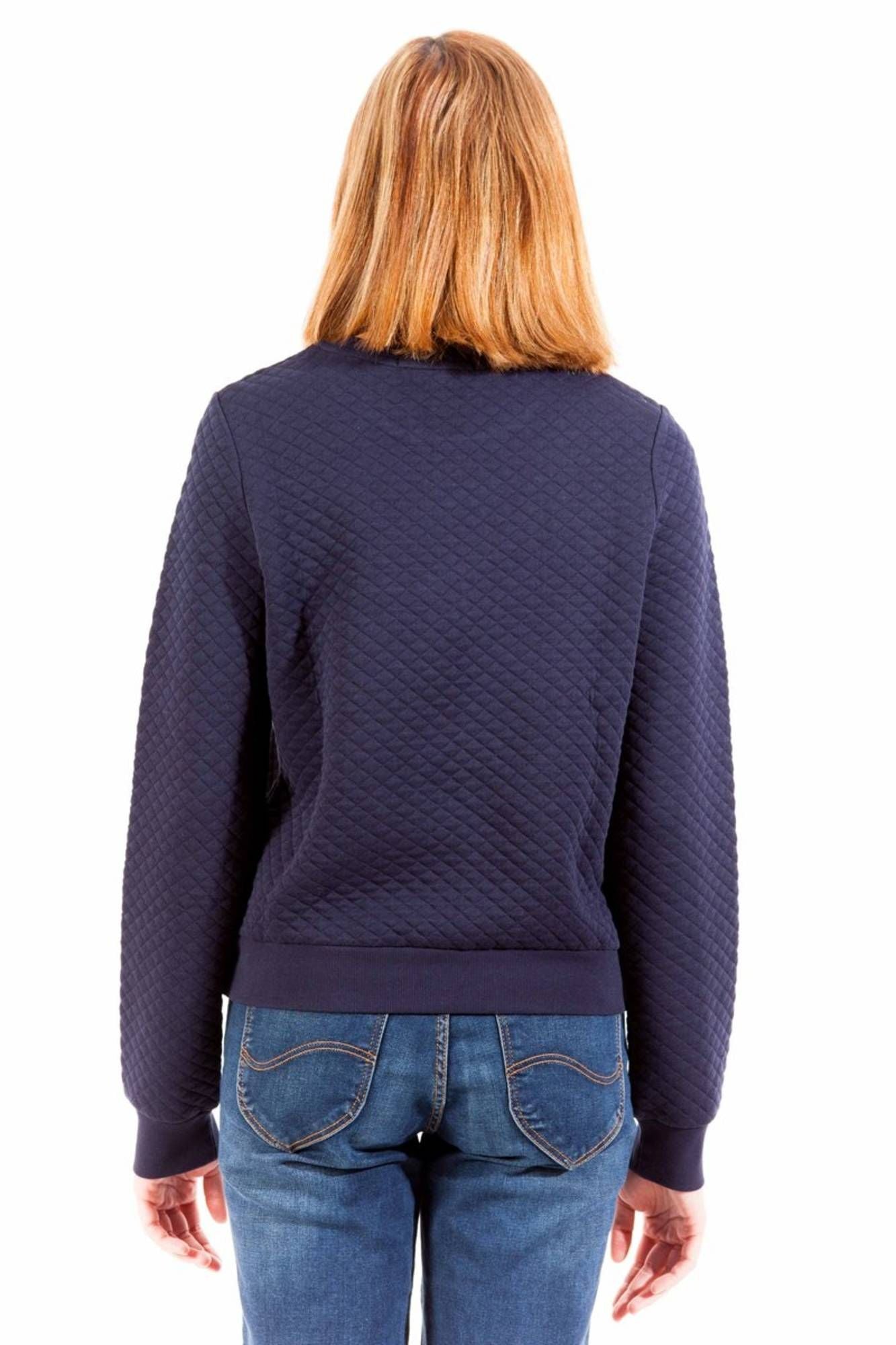 GANT FELPA SENZA ZIP DONNA BLU