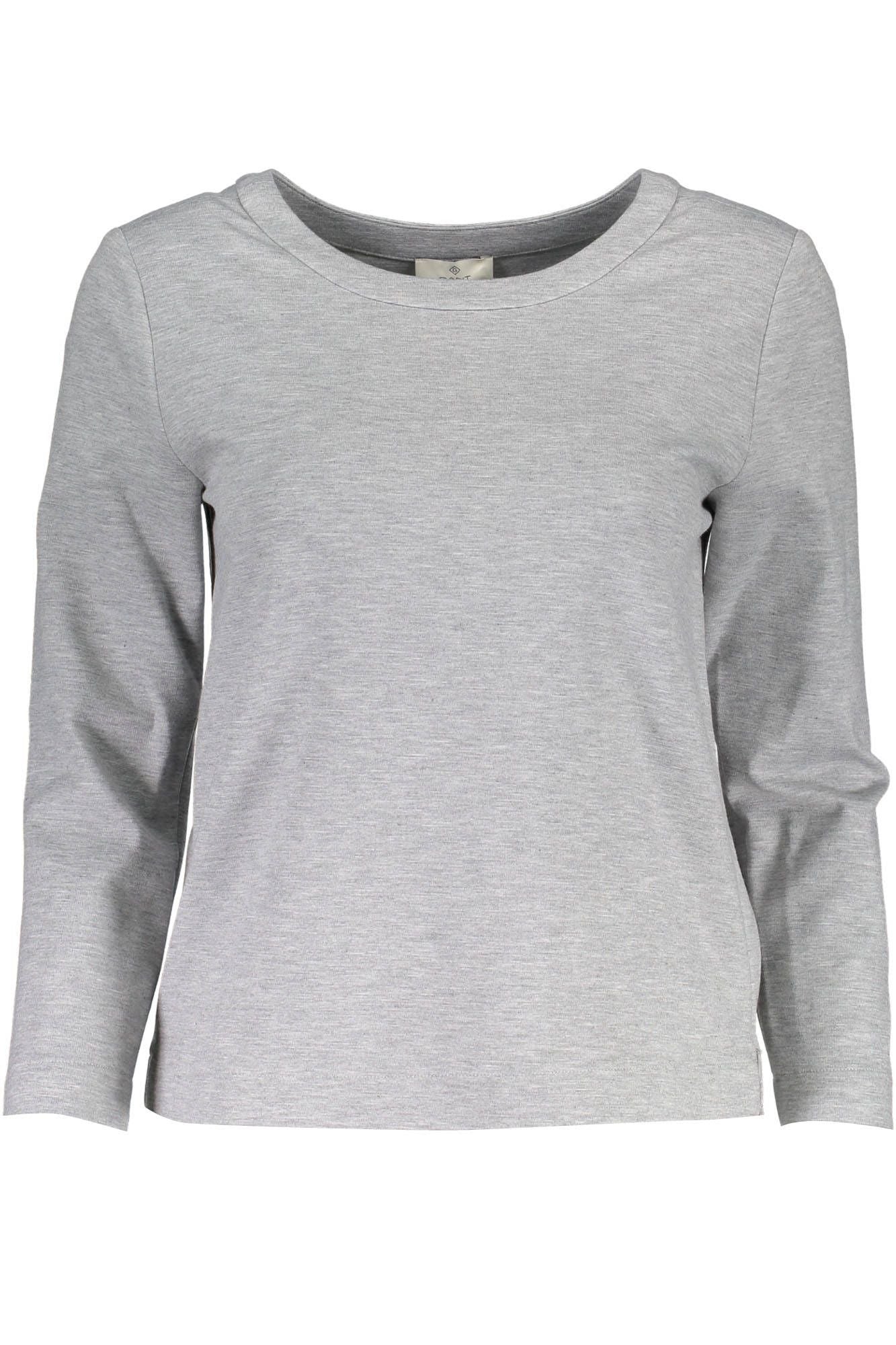 GANT FELPA SENZA ZIP DONNA GRIGIO