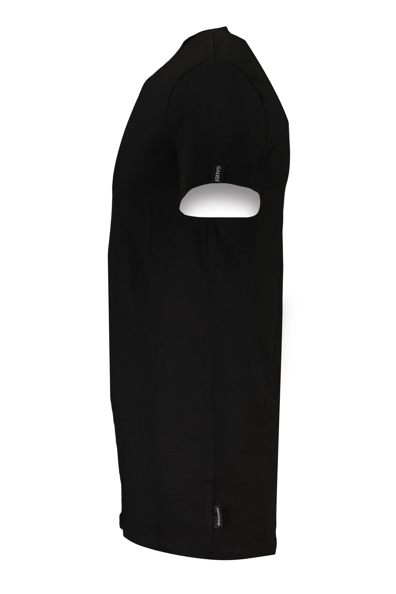 GAUDÌ T-SHIRT MANICHE CORTE UOMO NERO