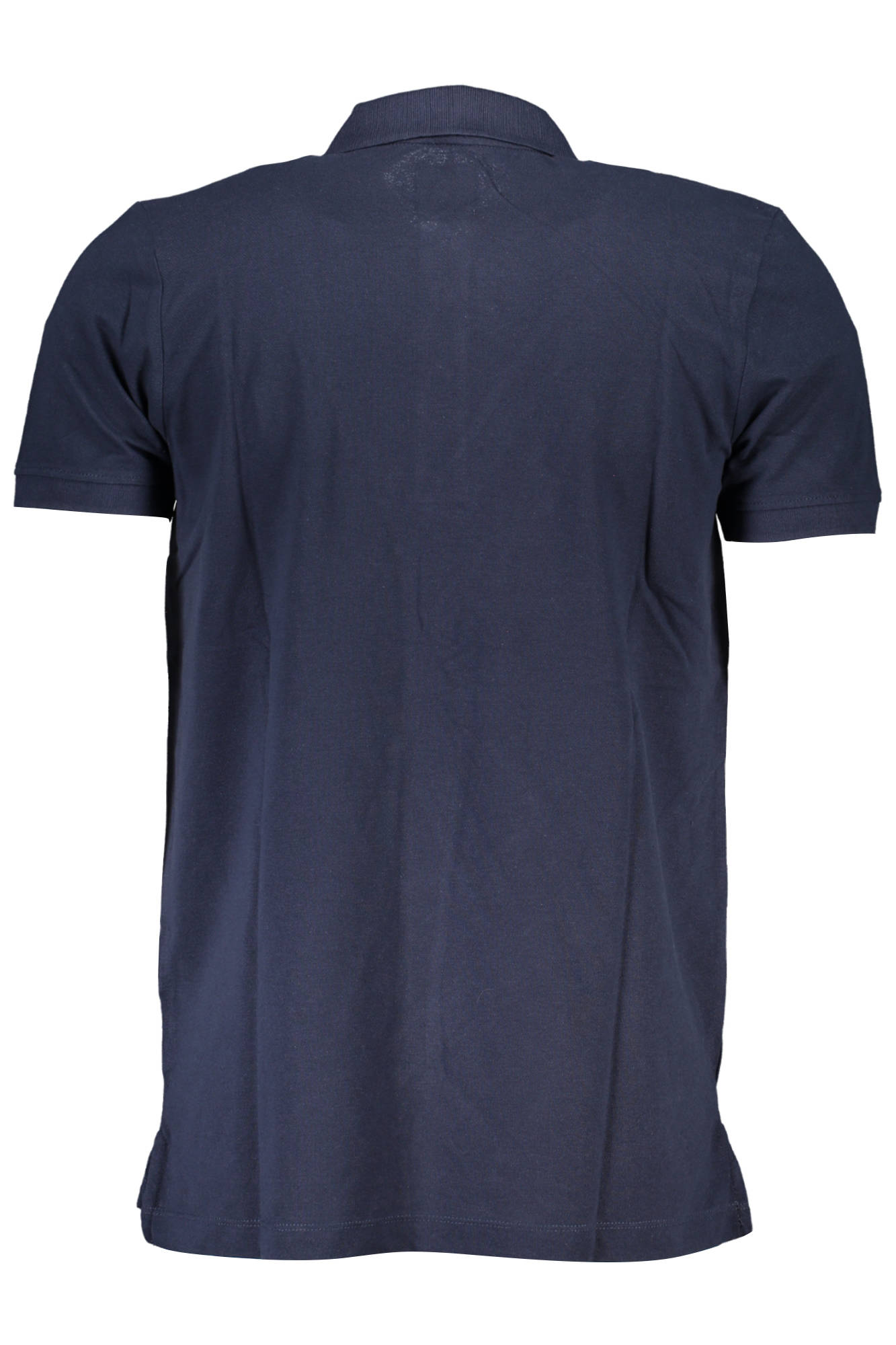 GIAN MARCO VENTURI POLO MANICHE CORTE UOMO BLU