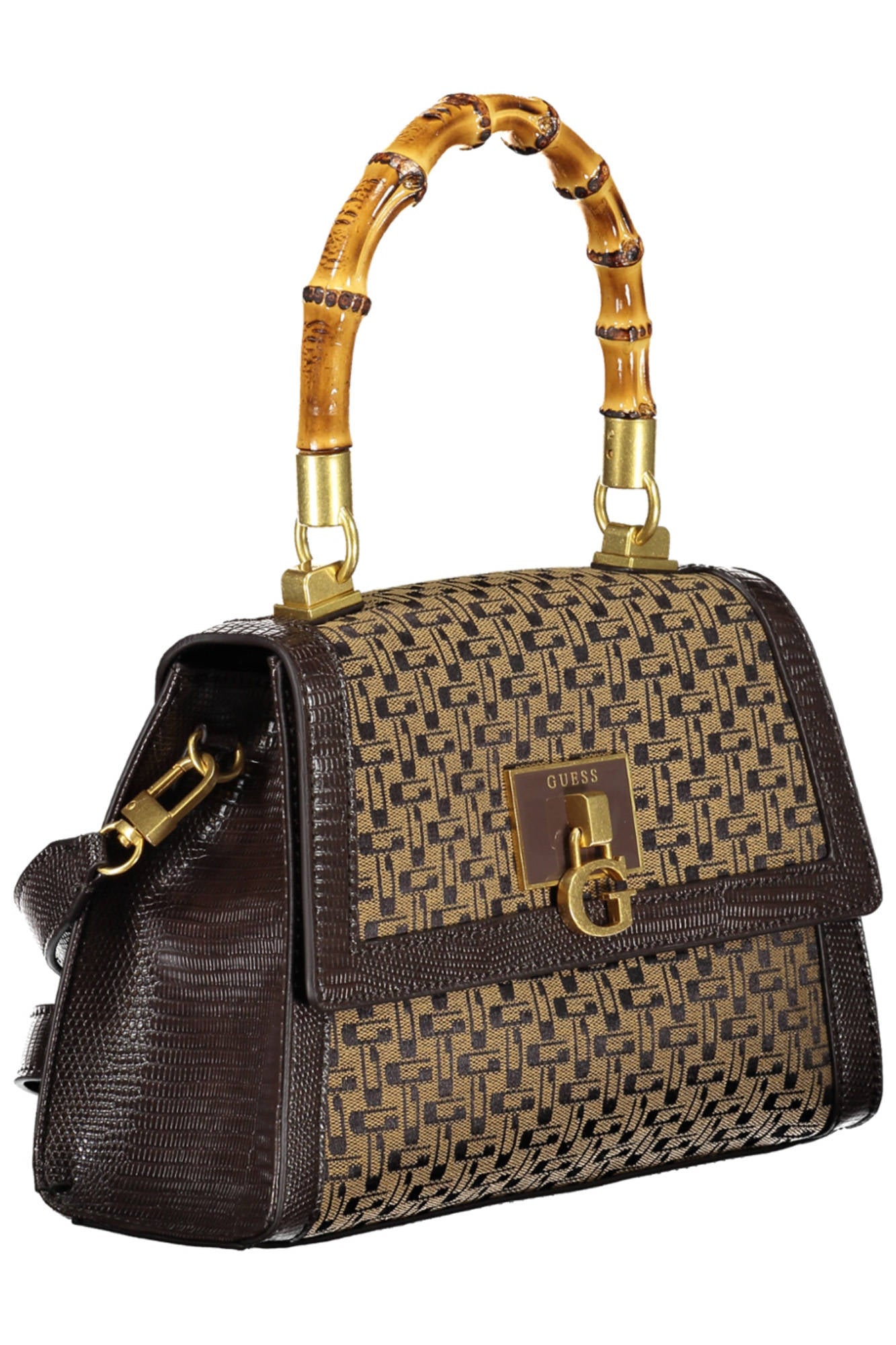 GUESS JEANS BORSA DONNA MARRONE