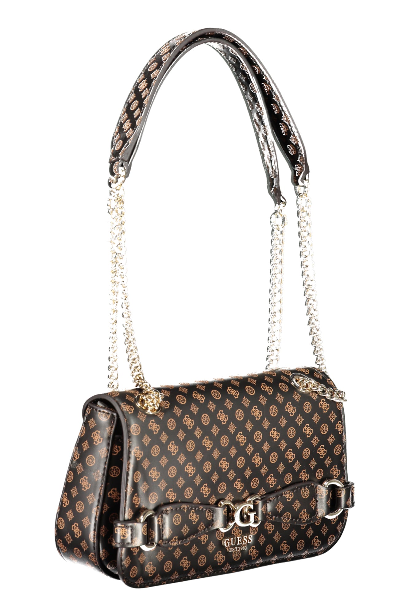 GUESS JEANS BORSA DONNA MARRONE