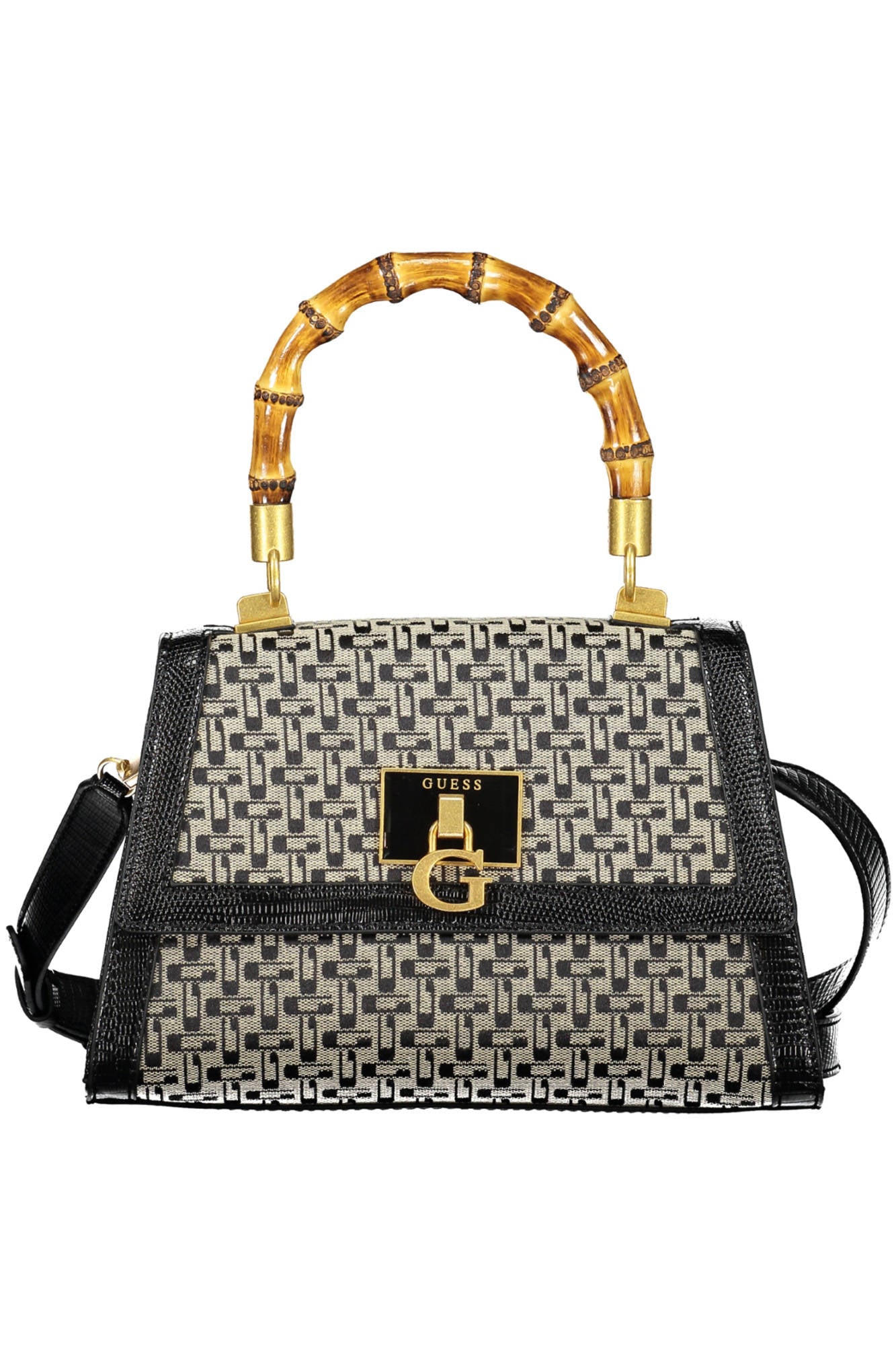GUESS JEANS BORSA DONNA NERO