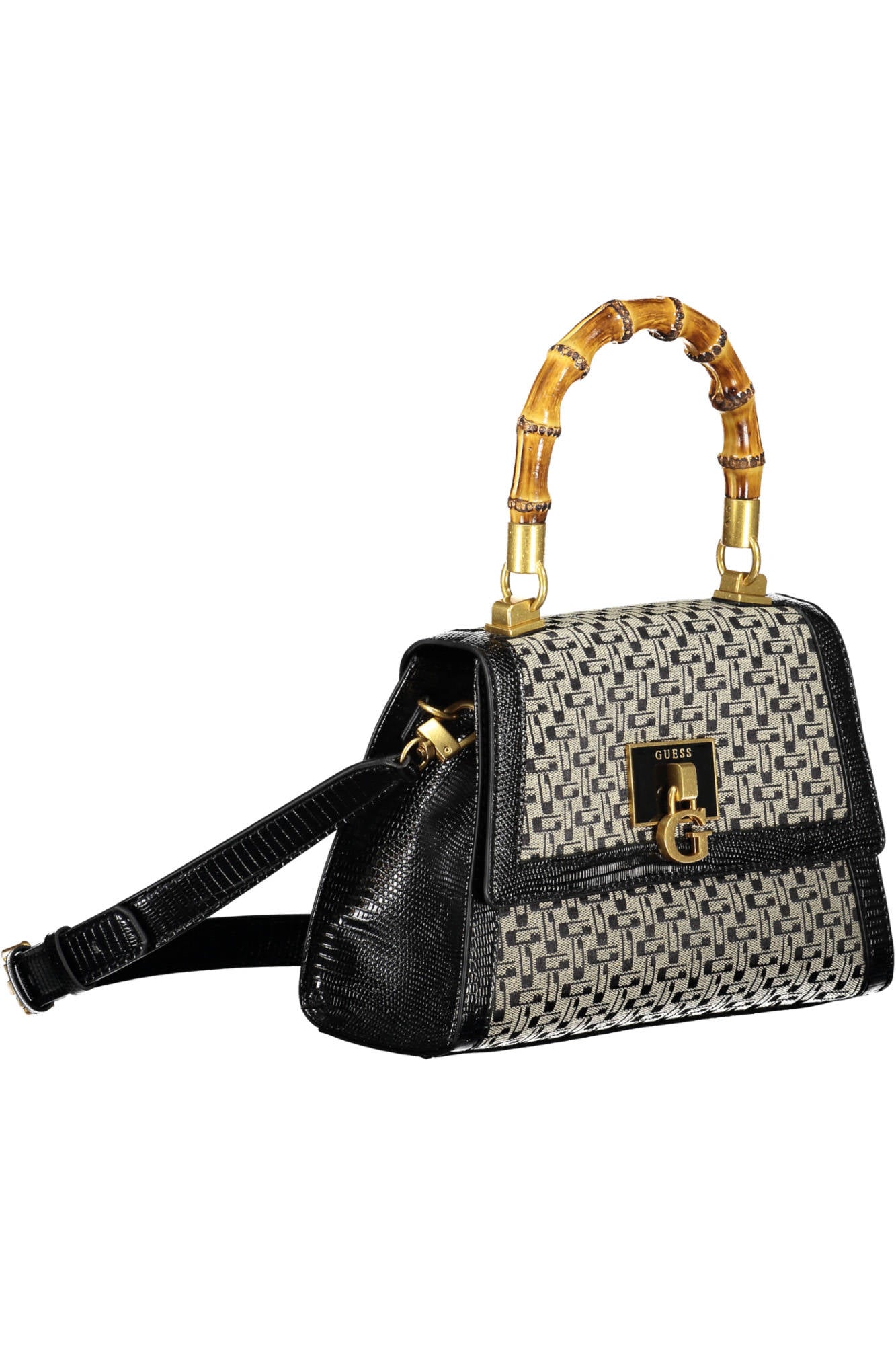 GUESS JEANS BORSA DONNA NERO
