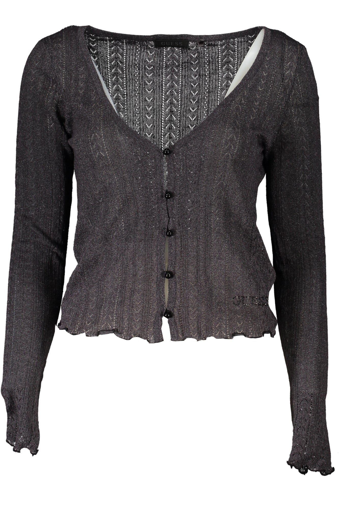 GUESS JEANS CARDIGAN DONNA GRIGIO