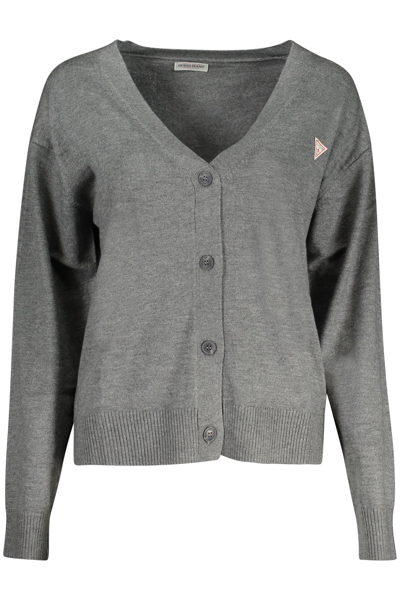 GUESS JEANS CARDIGAN DONNA GRIGIO