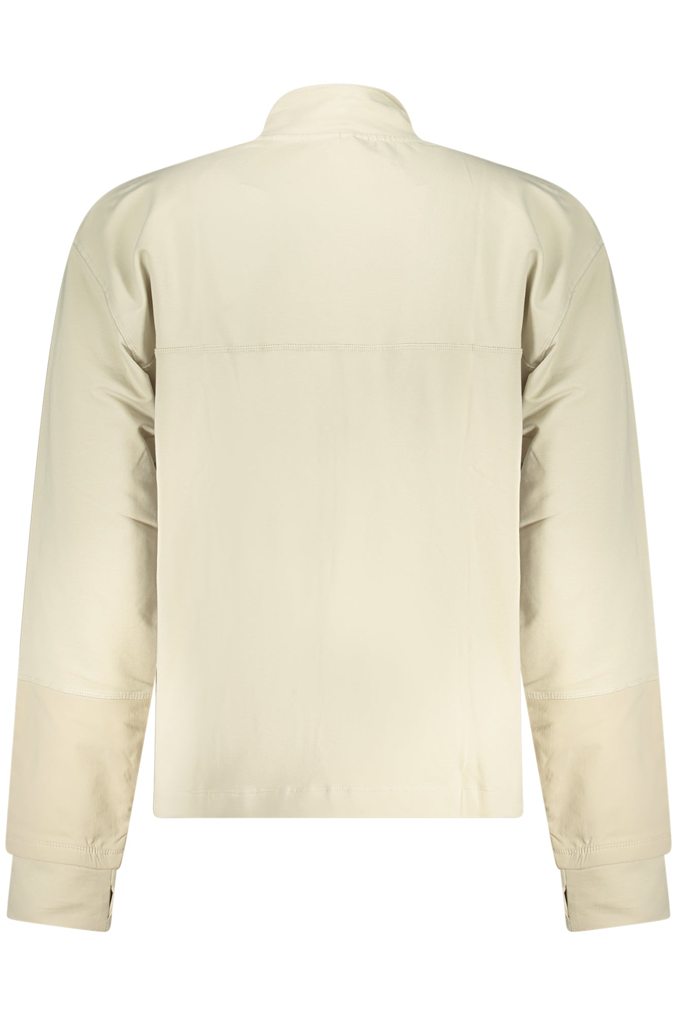 GUESS JEANS FELPA CON ZIP UOMO BEIGE
