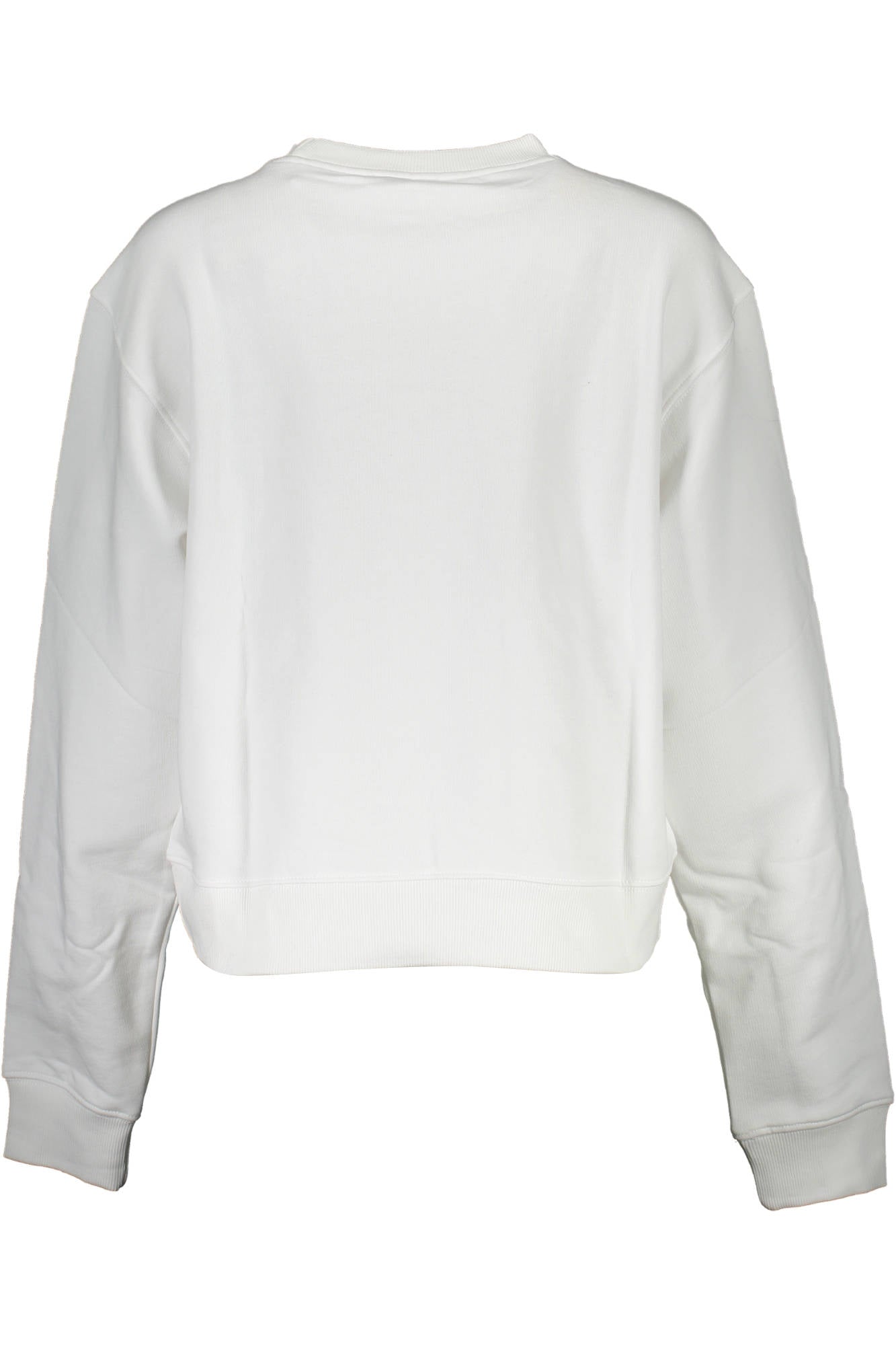 GUESS JEANS FELPA SENZA ZIP DONNA BIANCO