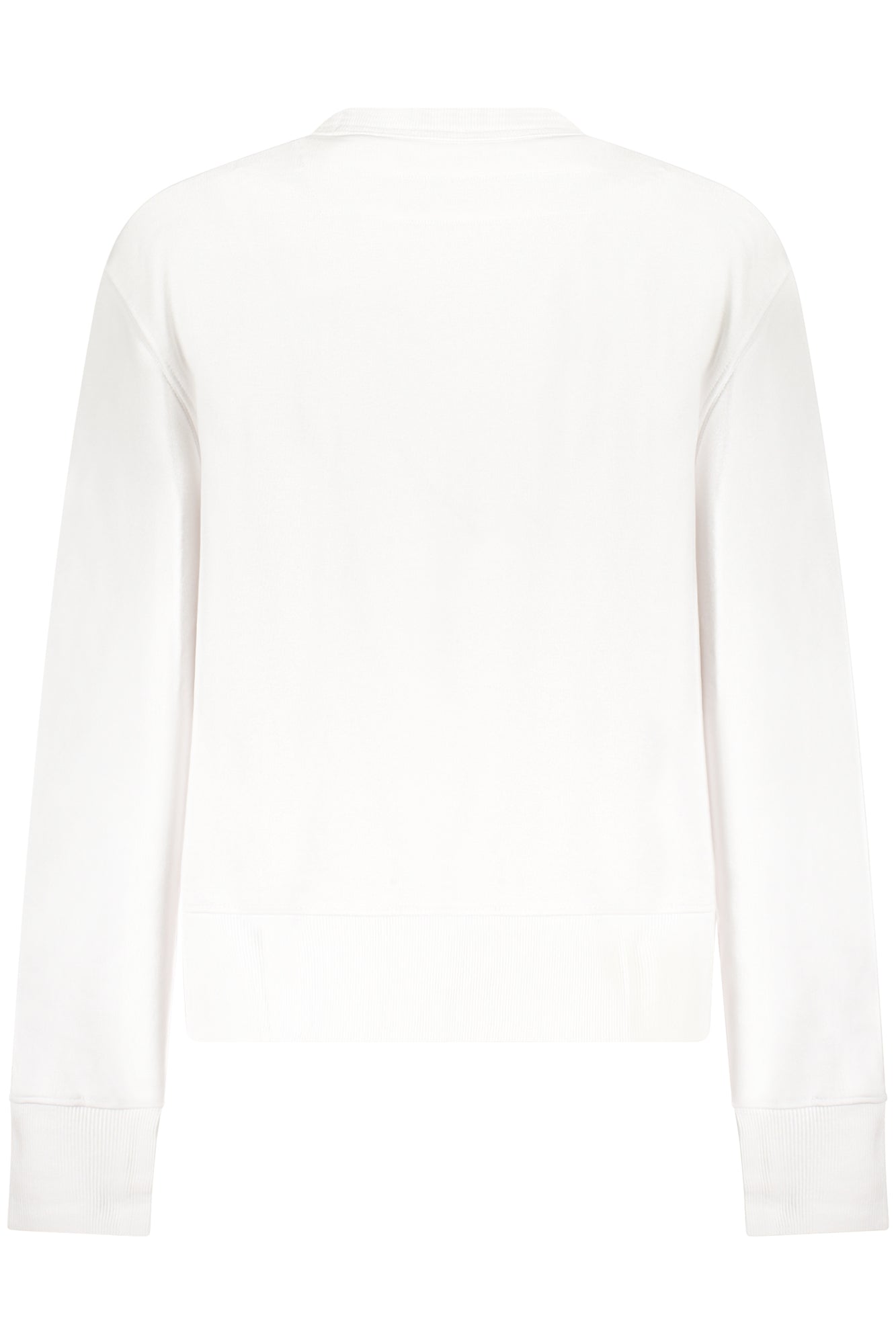 GUESS JEANS FELPA SENZA ZIP DONNA BIANCO