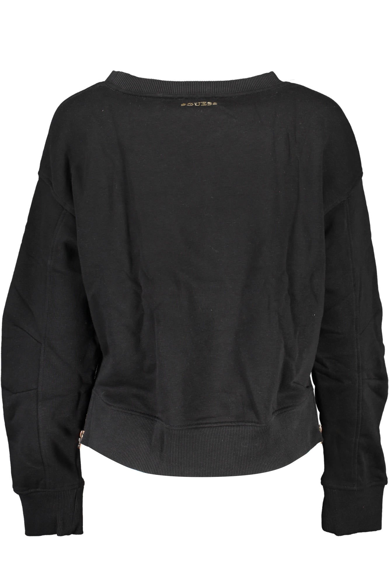 GUESS JEANS FELPA SENZA ZIP DONNA NERO