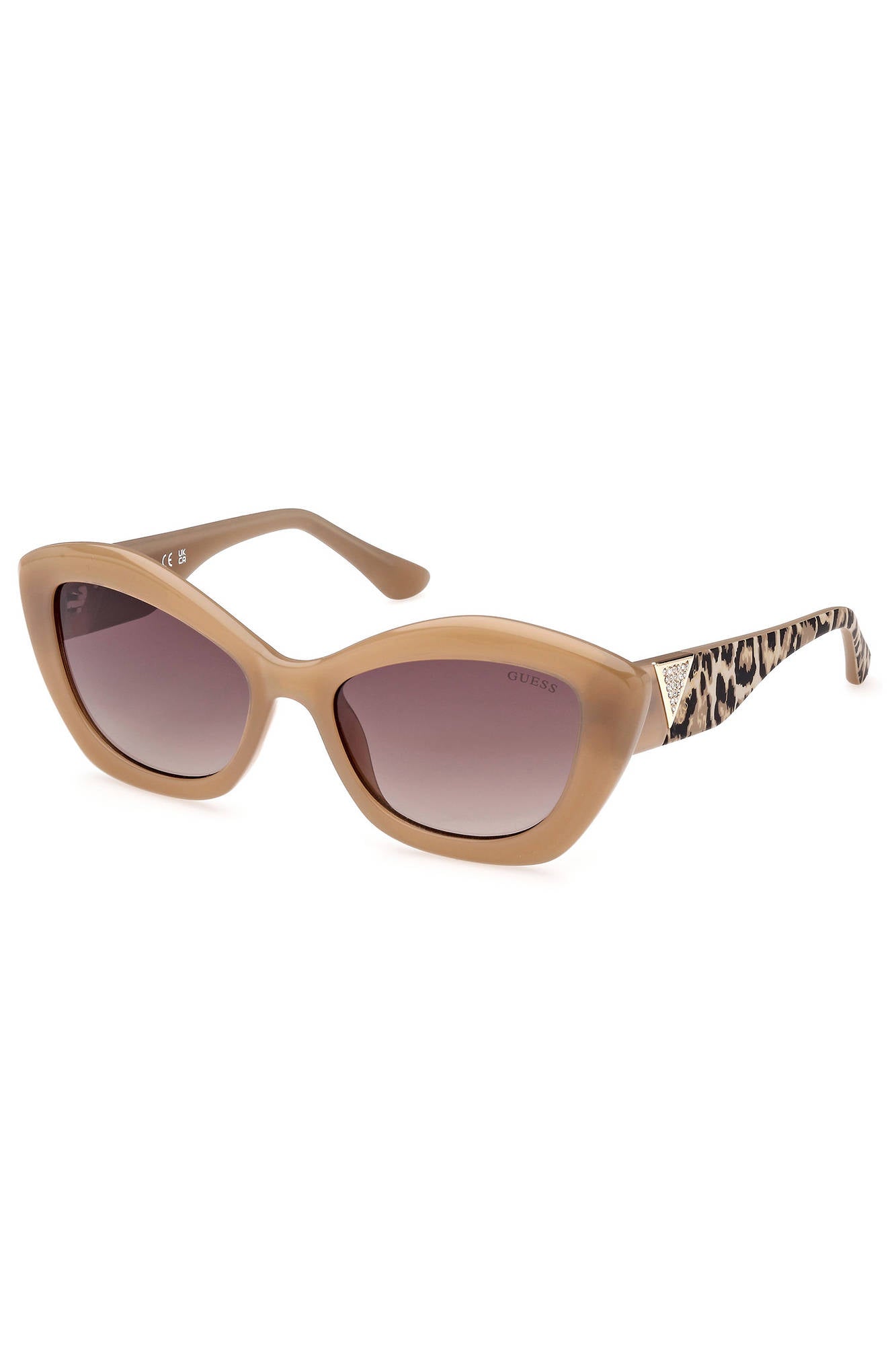 GUESS JEANS OCCHIALE DA SOLE DONNA BEIGE
