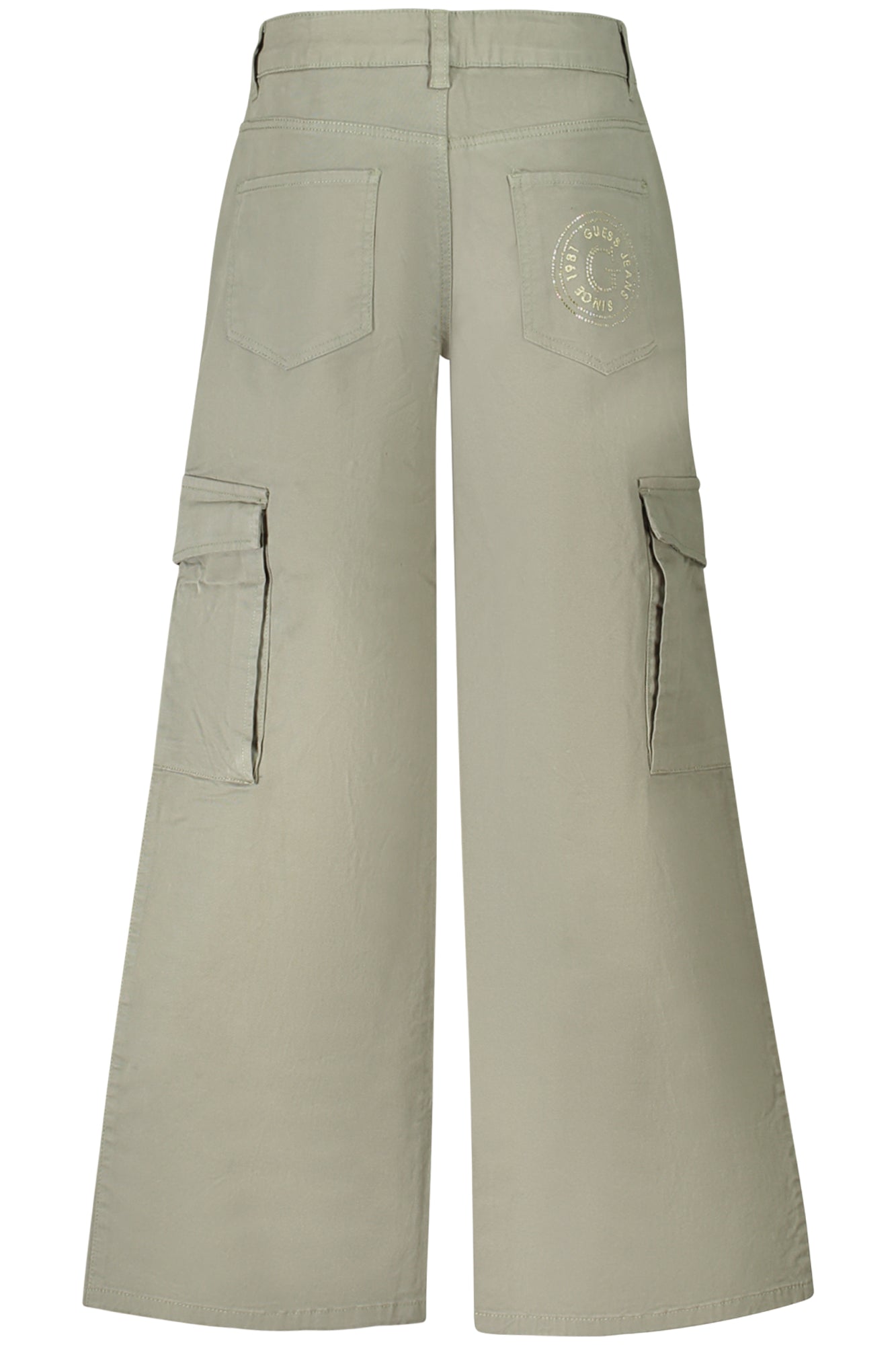 GUESS JEANS PANTALONE BAMBINA VERDE