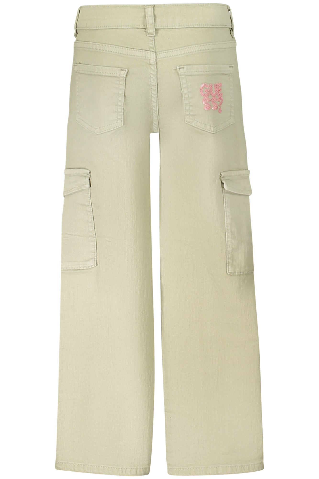 GUESS JEANS PANTALONE BAMBINA VERDE