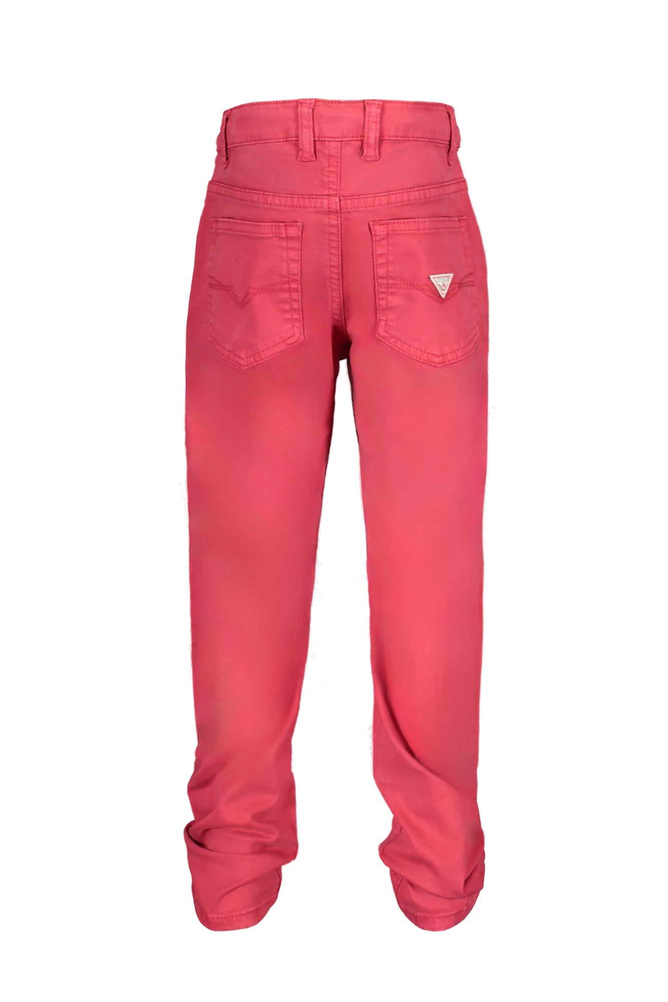 GUESS JEANS PANTALONE BAMBINO ROSSO