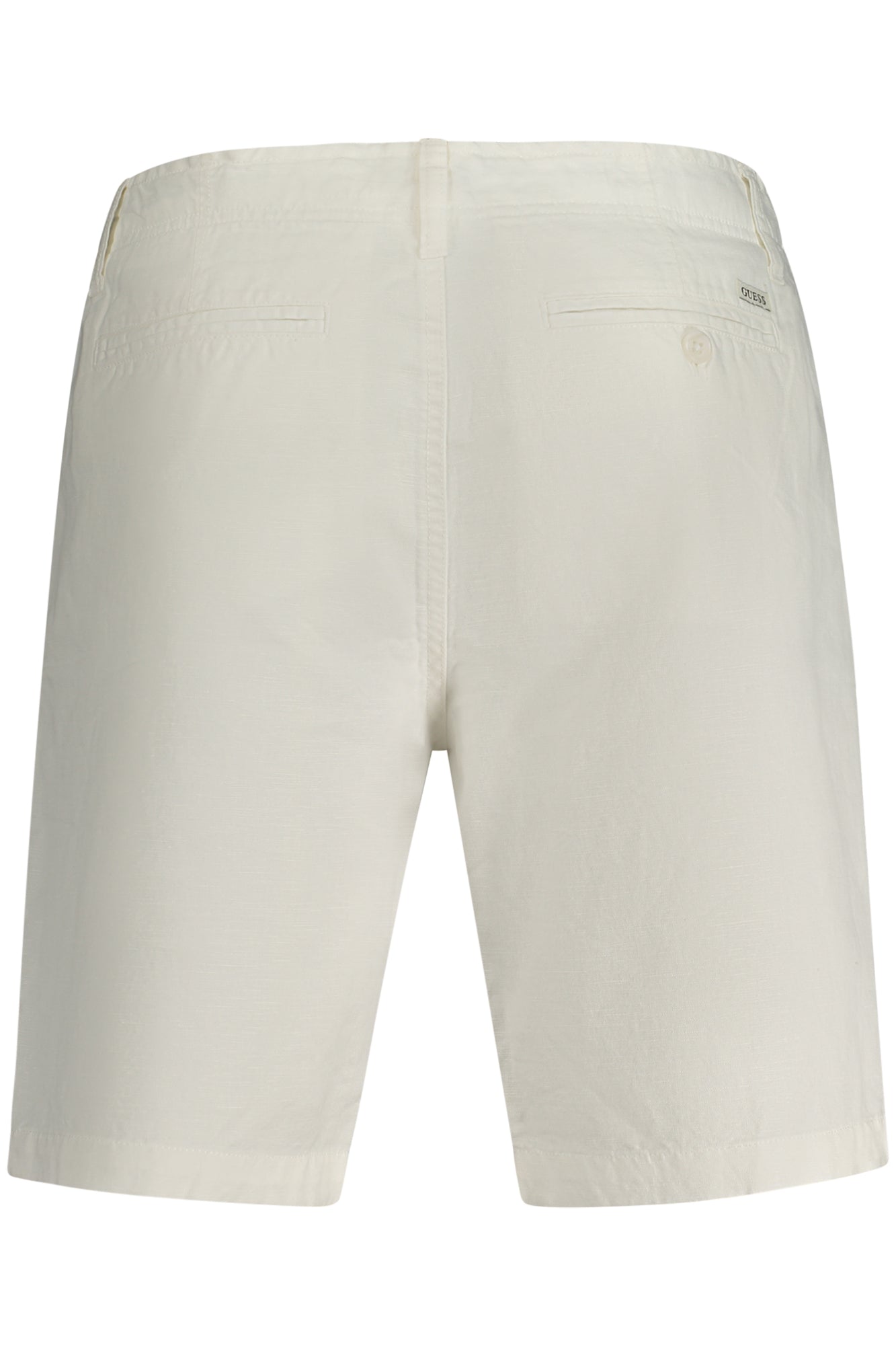 GUESS JEANS PANTALONE BERMUDA UOMO BIANCO