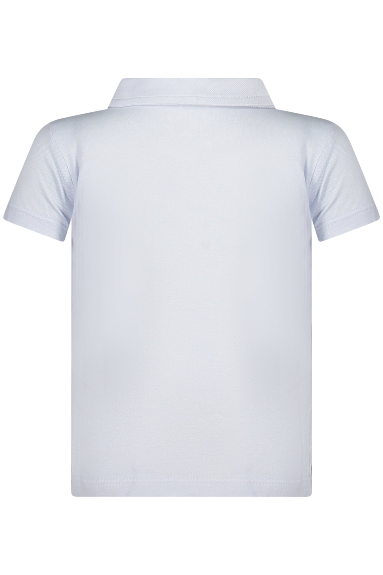 GUESS JEANS POLO MANICHE CORTE BAMBINO AZZURRO