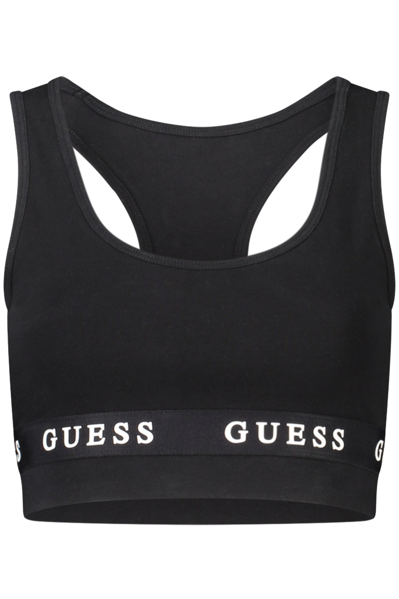 GUESS JEANS TOP DONNA NERO