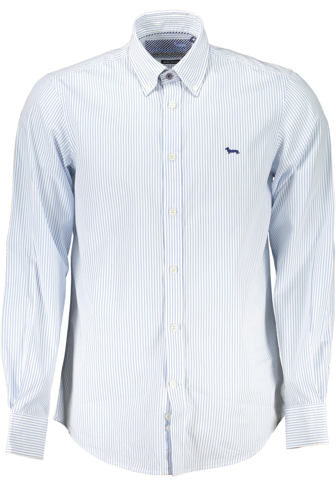 HARMONT & BLAINE CAMICIA MANICHE LUNGHE UOMO AZZURRO