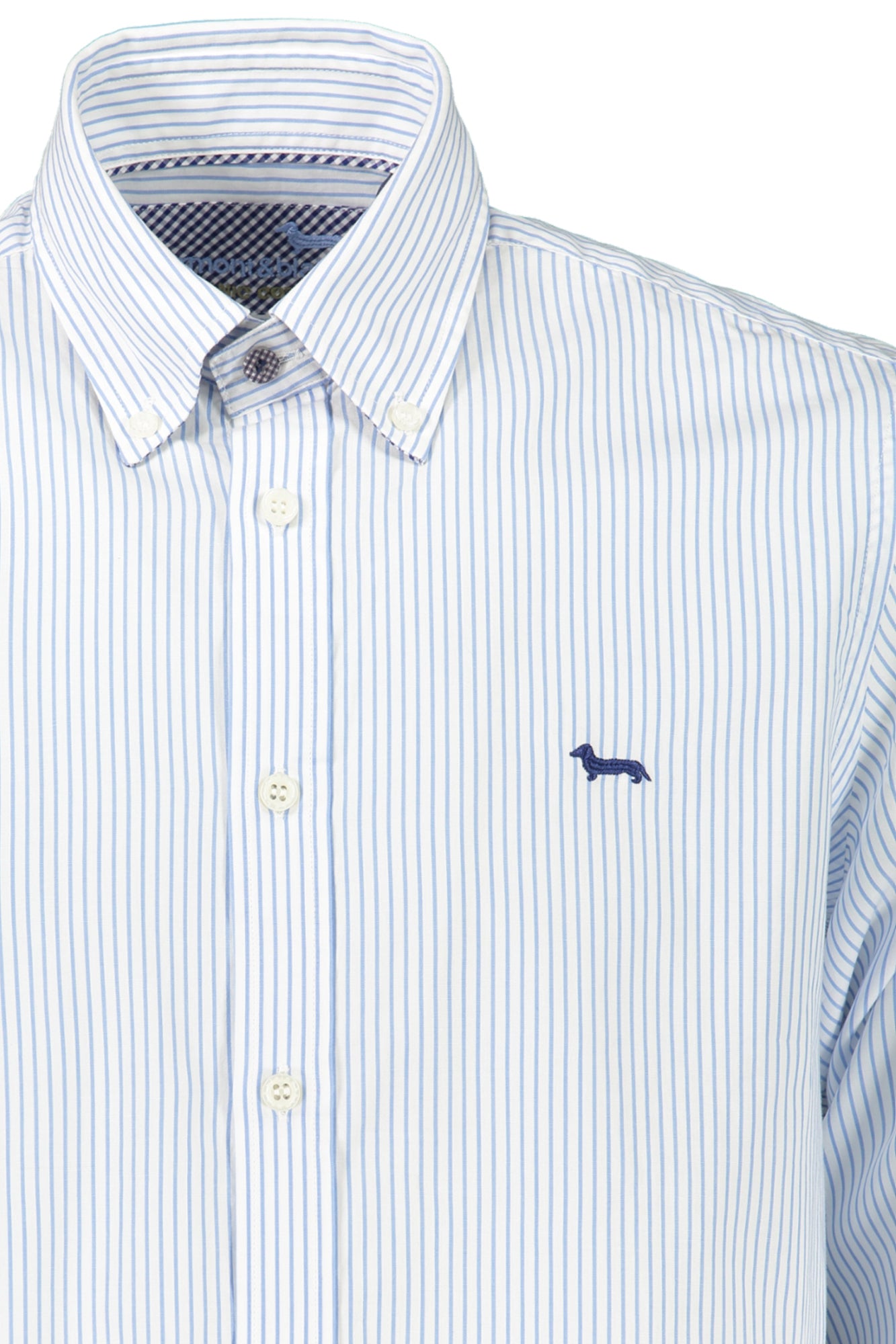 HARMONT & BLAINE CAMICIA MANICHE LUNGHE UOMO AZZURRO