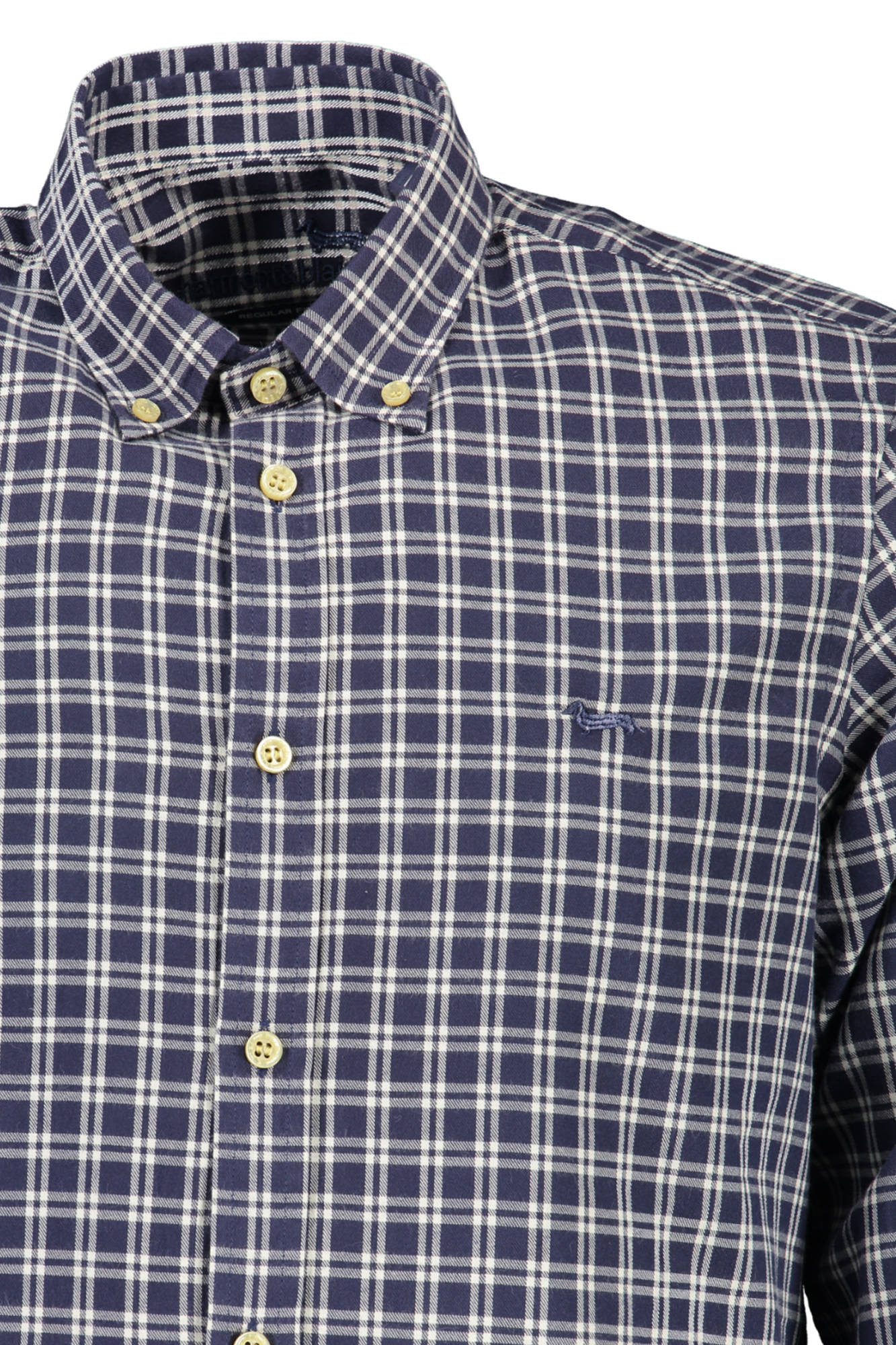 HARMONT & BLAINE CAMICIA MANICHE LUNGHE UOMO BLU