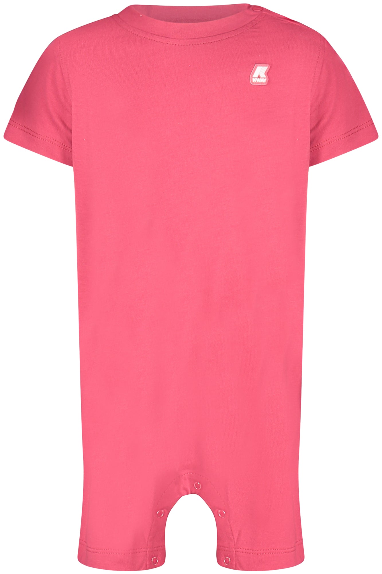 K-WAY BODY MANICHE CORTE BAMBINA ROSA