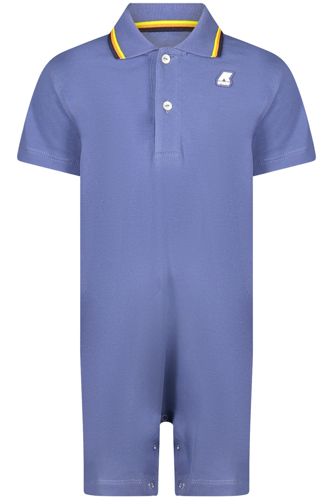 K-WAY BODY MANICHE CORTE BAMBINO BLU