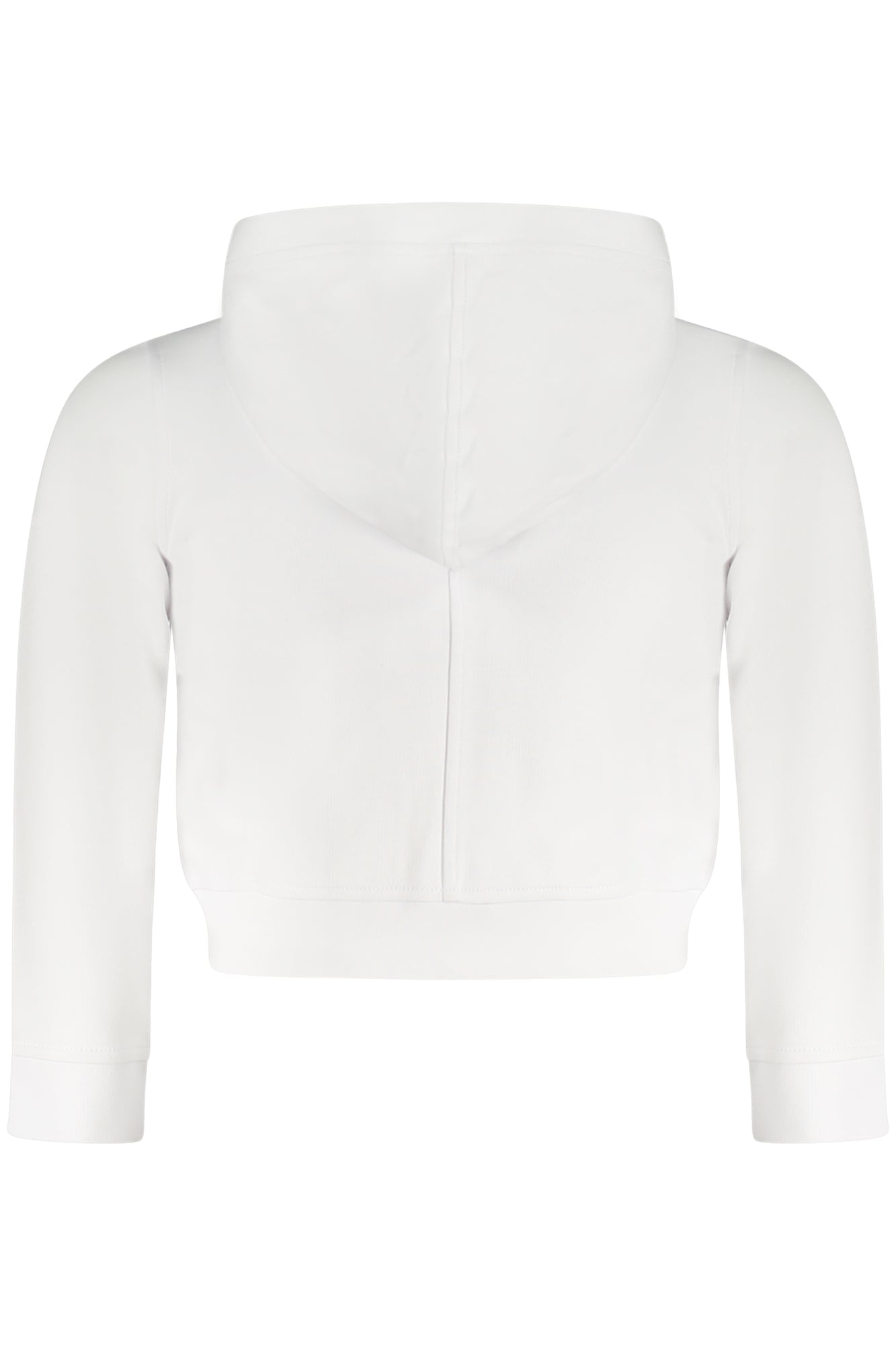 K-WAY FELPA CON ZIP BAMBINA BIANCO