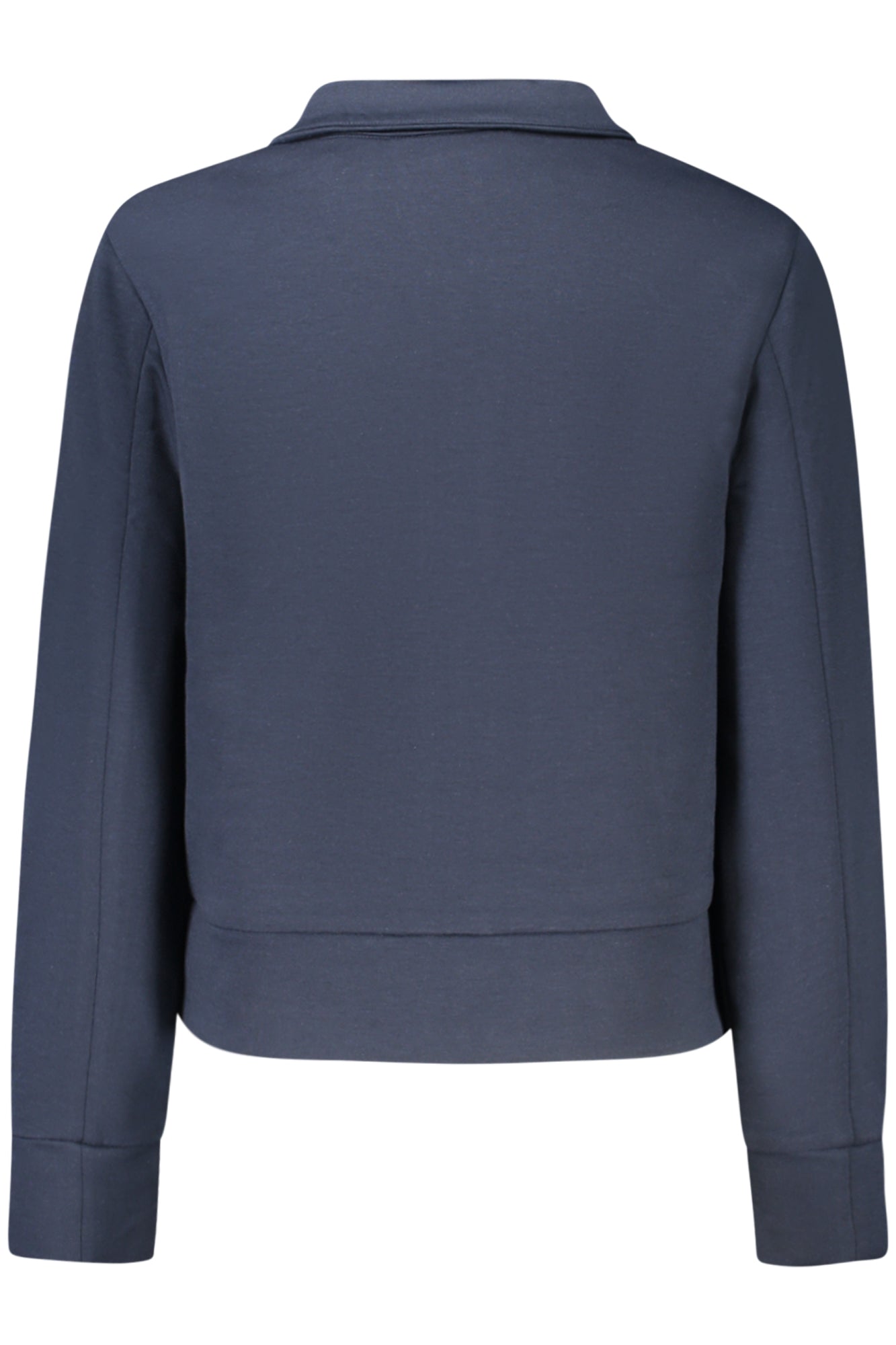 K-WAY FELPA CON ZIP DONNA BLU