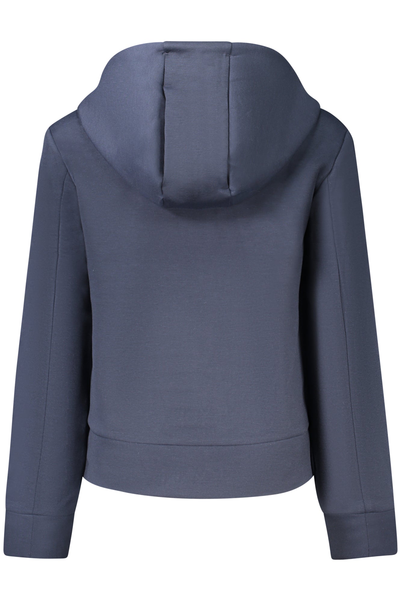 K-WAY FELPA CON ZIP DONNA BLU