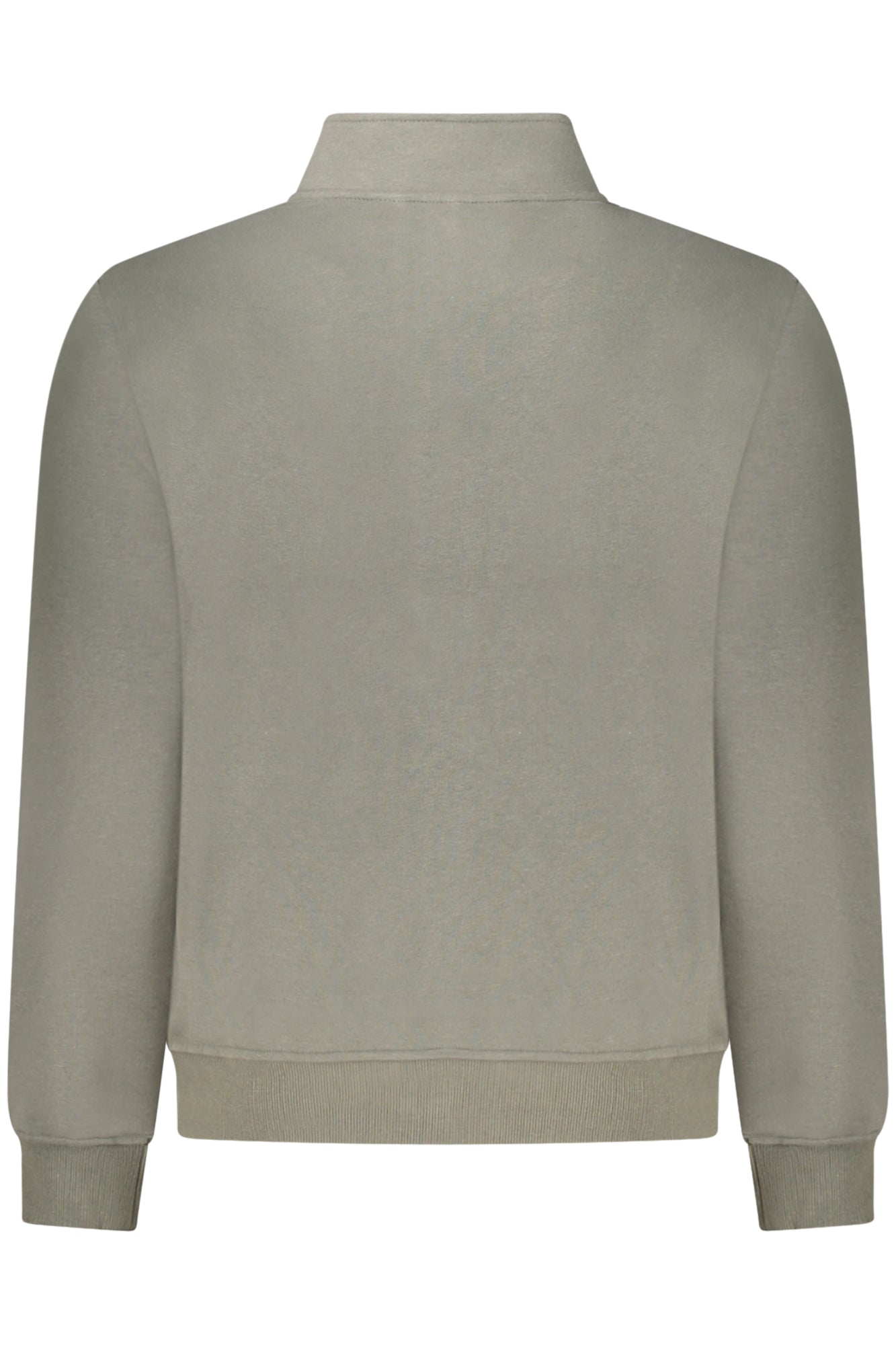 K-WAY FELPA CON ZIP UOMO VERDE