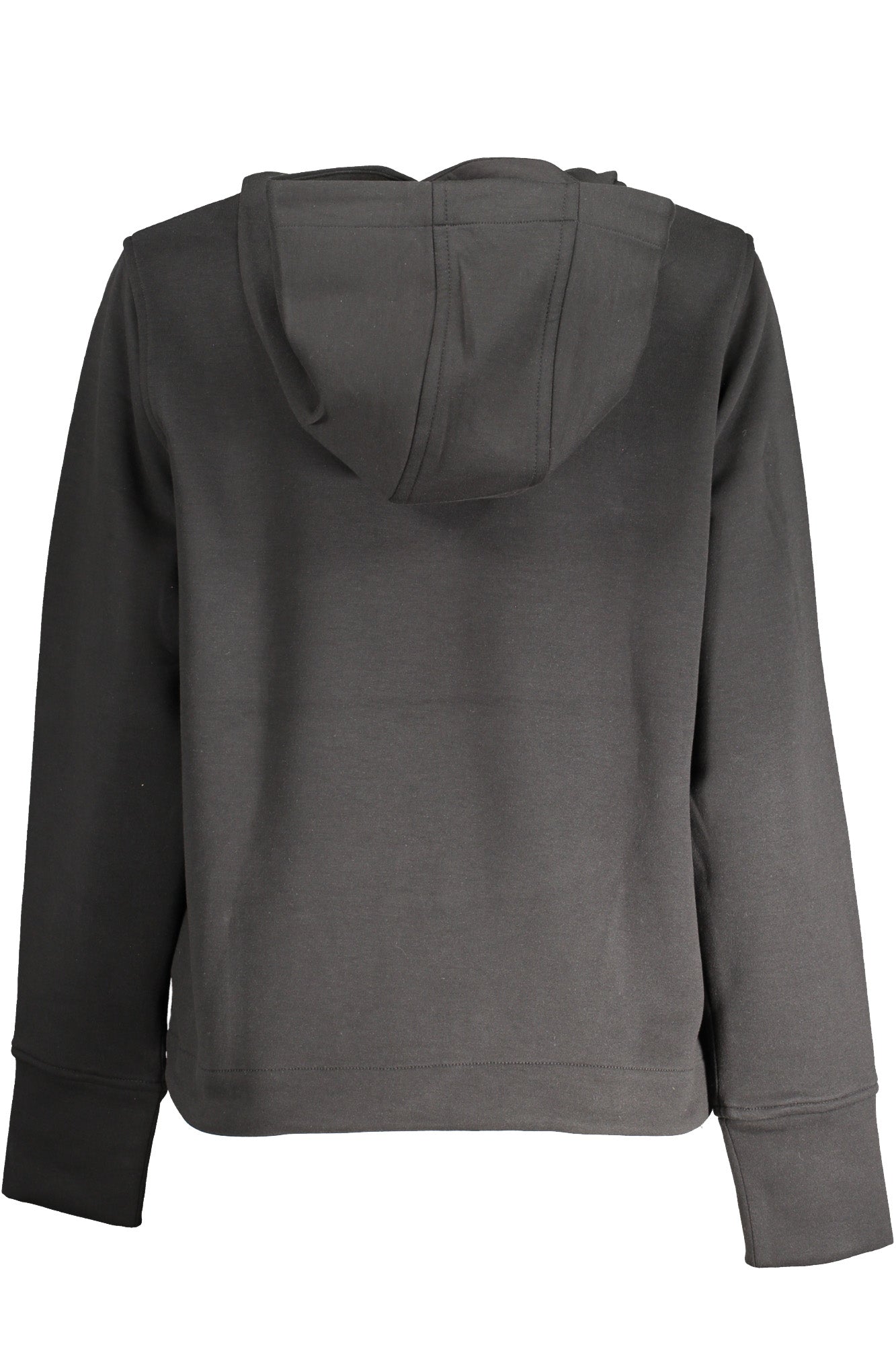 K-WAY FELPA SENZA ZIP DONNA NERO