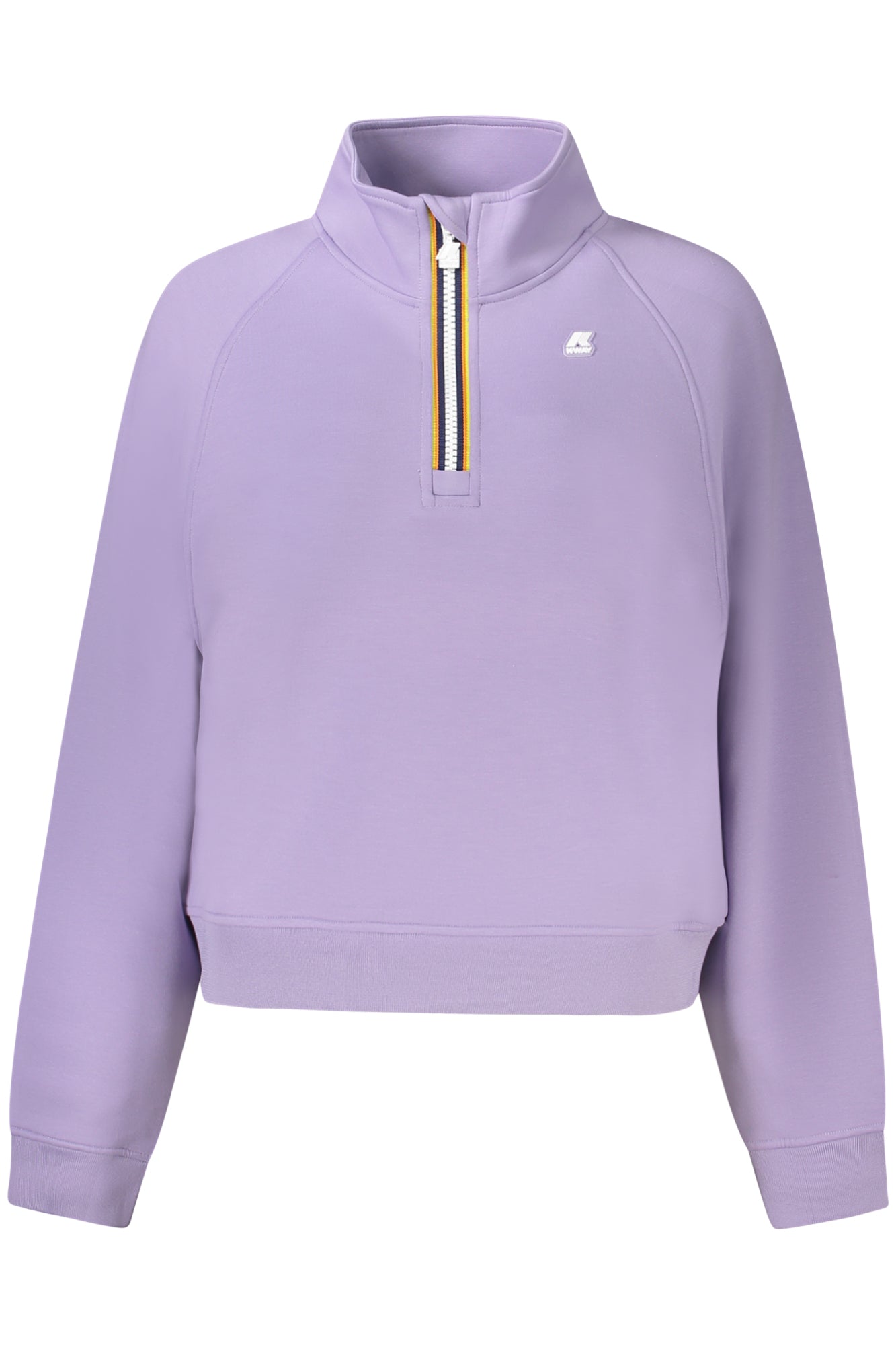 K-WAY FELPA SENZA ZIP DONNA VIOLA