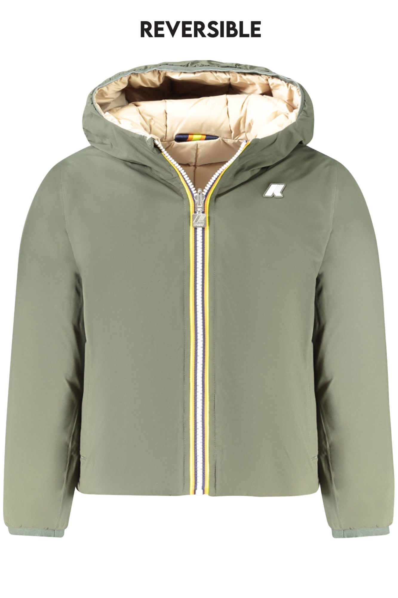 K-WAY GIUBBOTTO BAMBINO VERDE